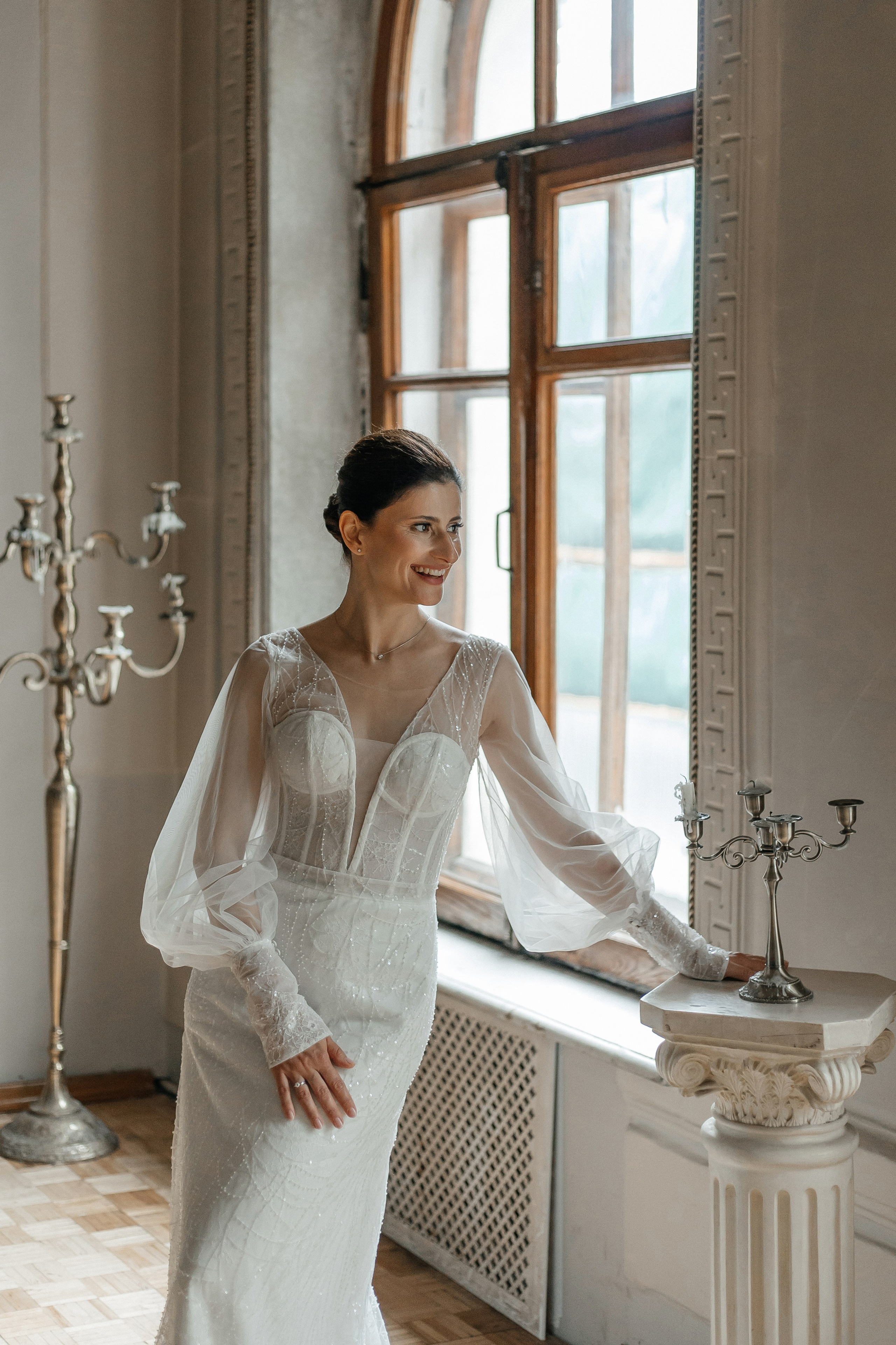 Свадебная фотосессия в студии в Москве