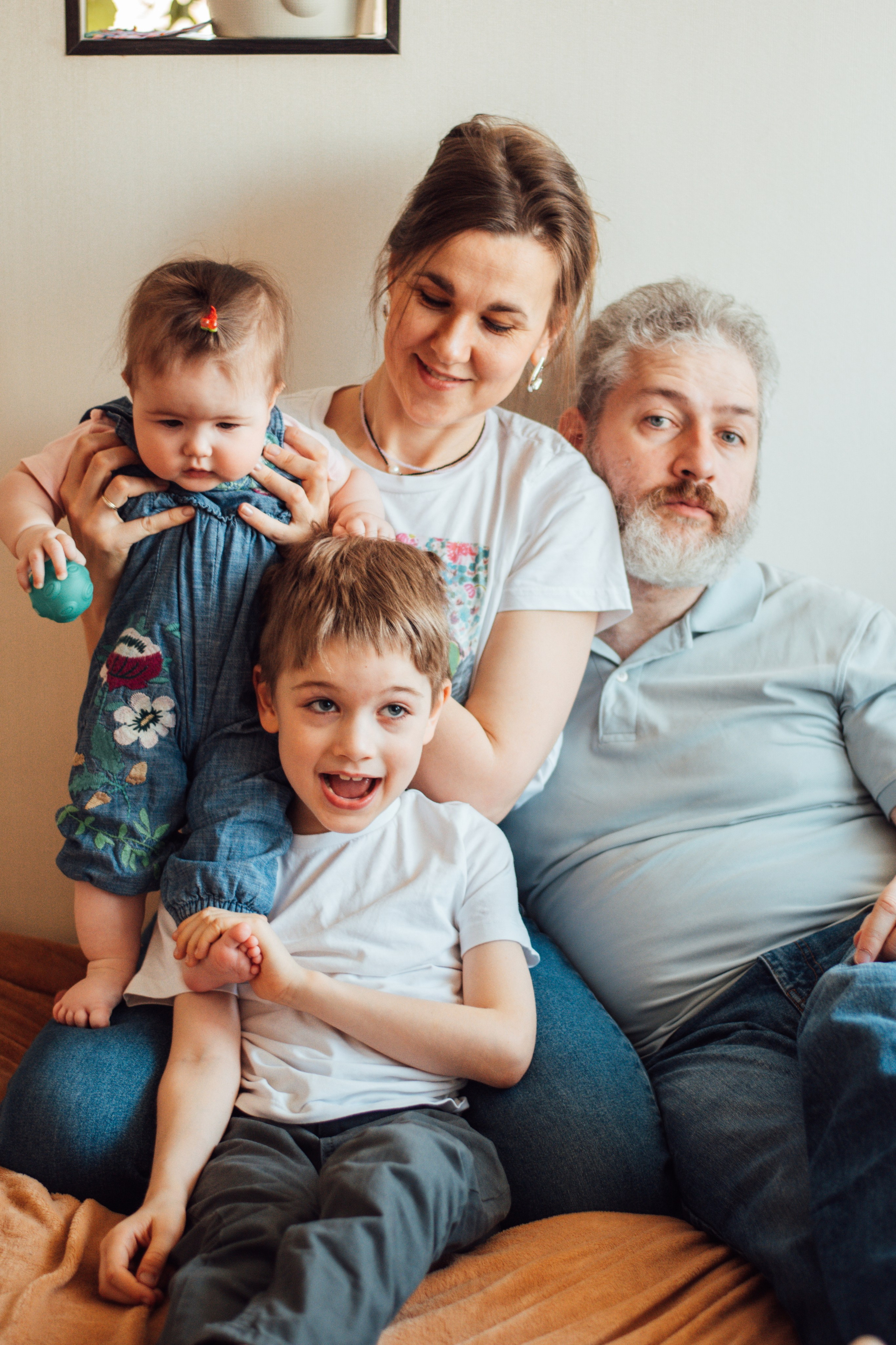 Семья Гуляевых. Фотограф Санкт-Петербург | Дарья Першина