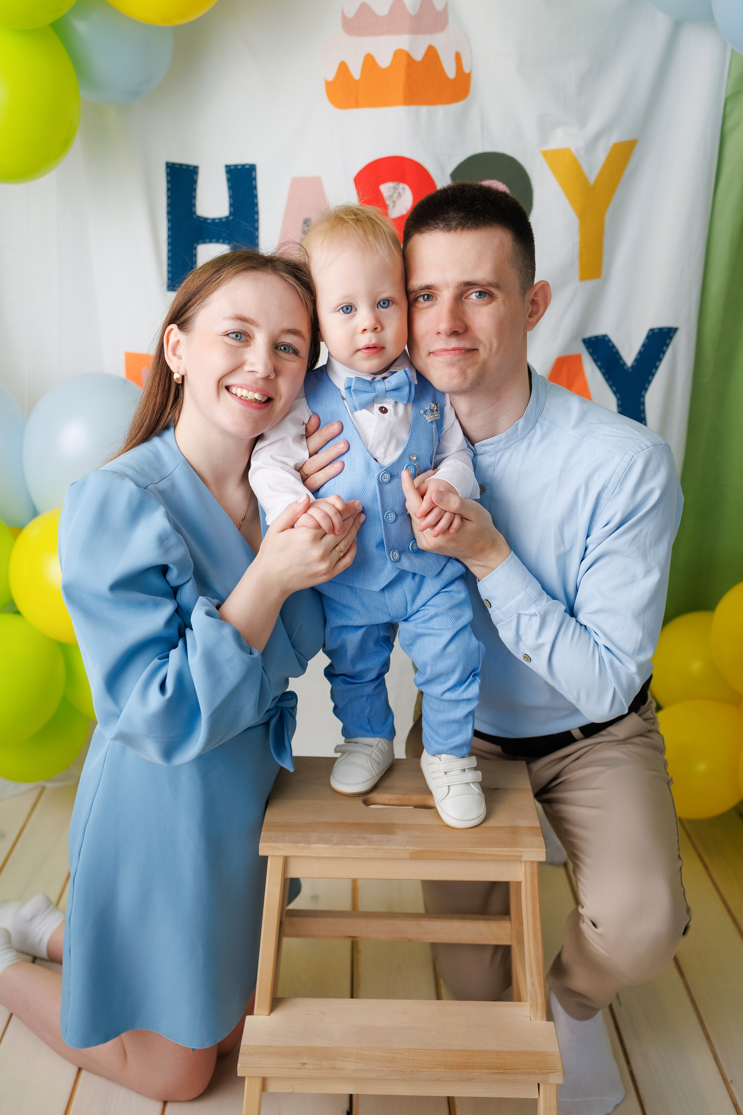 Сашеньке 1 годик. Фотограф новорожденный малышей Новосибирск
