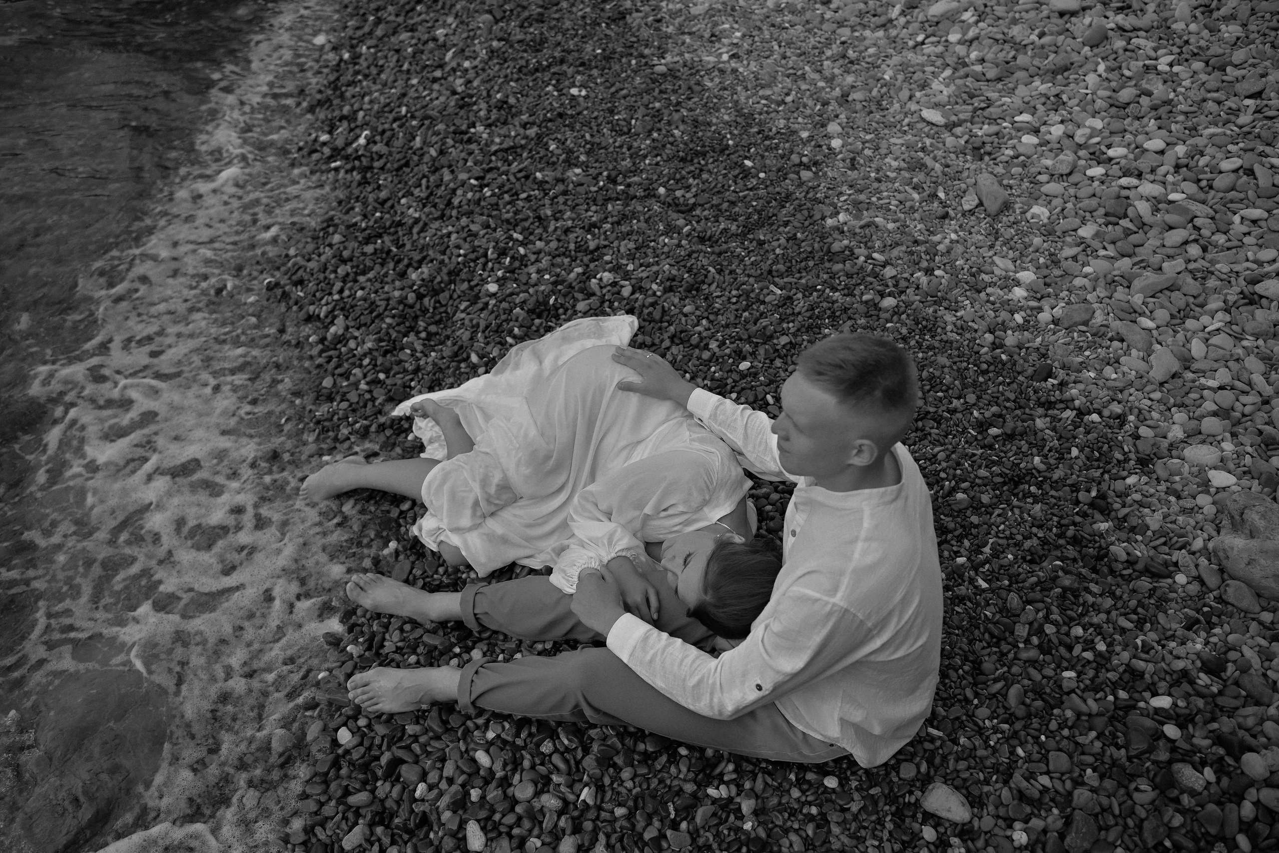 Марк Татьяна Рассвет Яшмовый пляж. Свадебный фотограф Анна Хочева