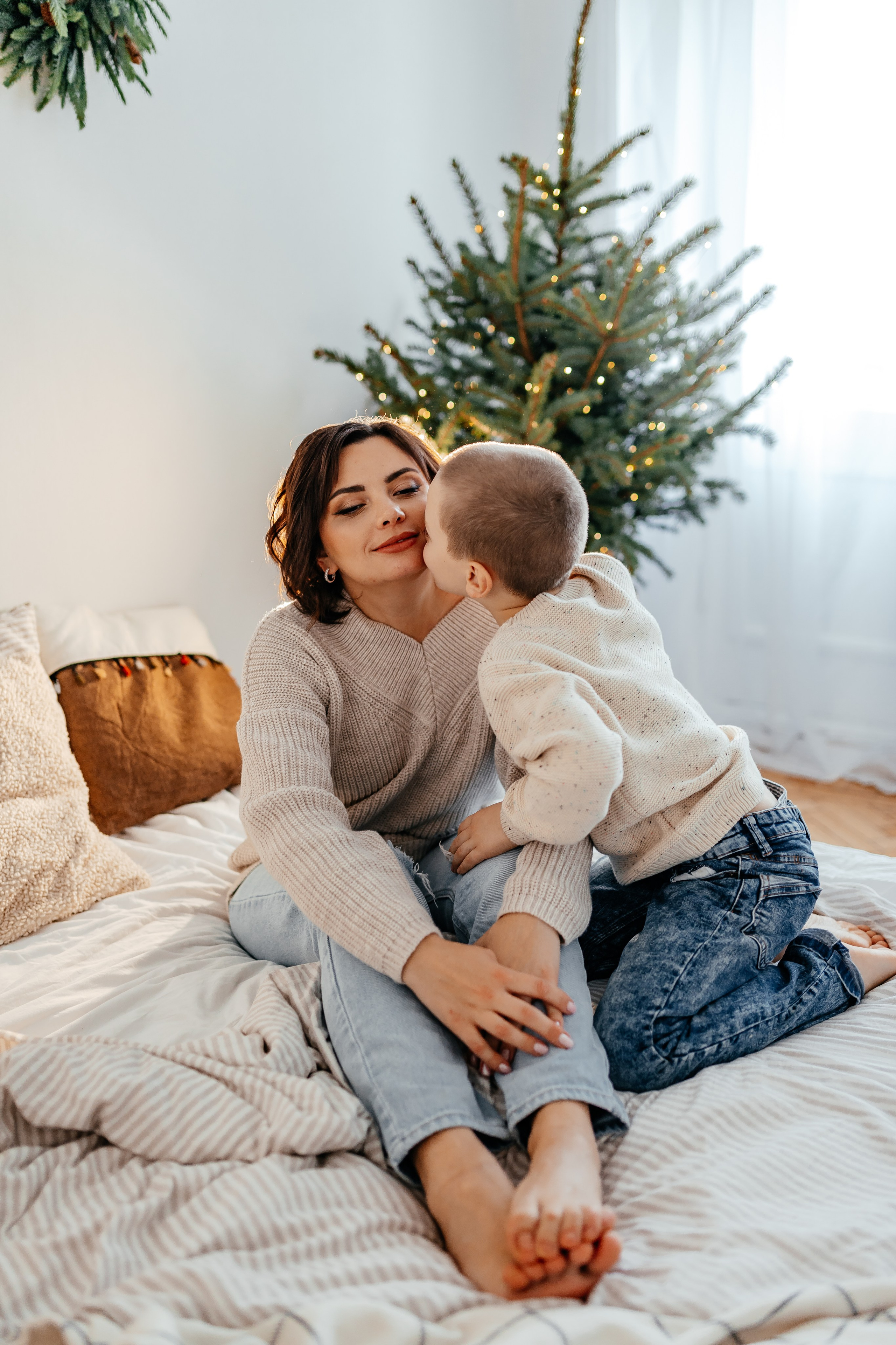 Таня, Захар, Миша. Семейный и домашний фотограф в Москве и МО Королева Валерия