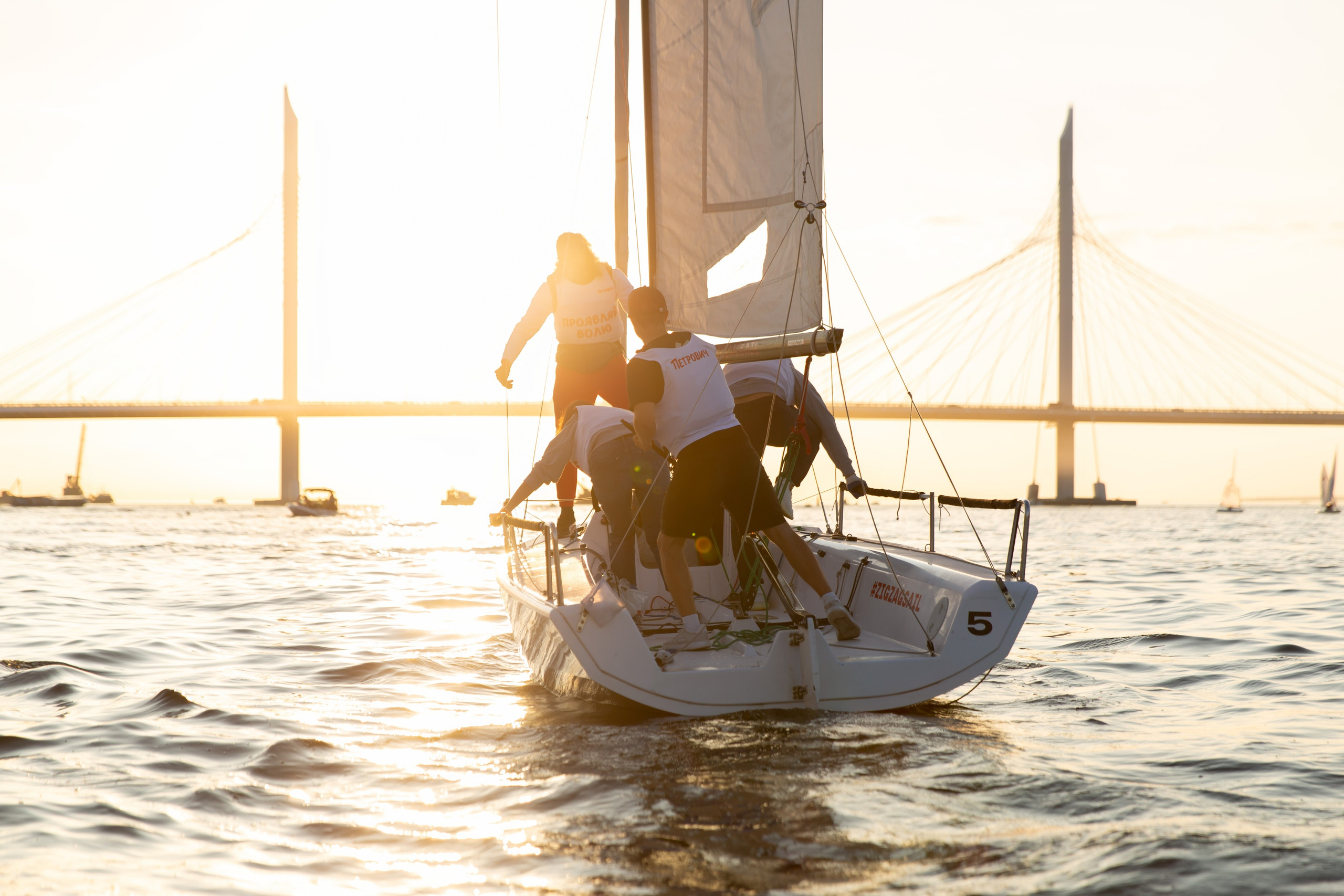 Яхтинг для «Петровича». Снимаю съемки