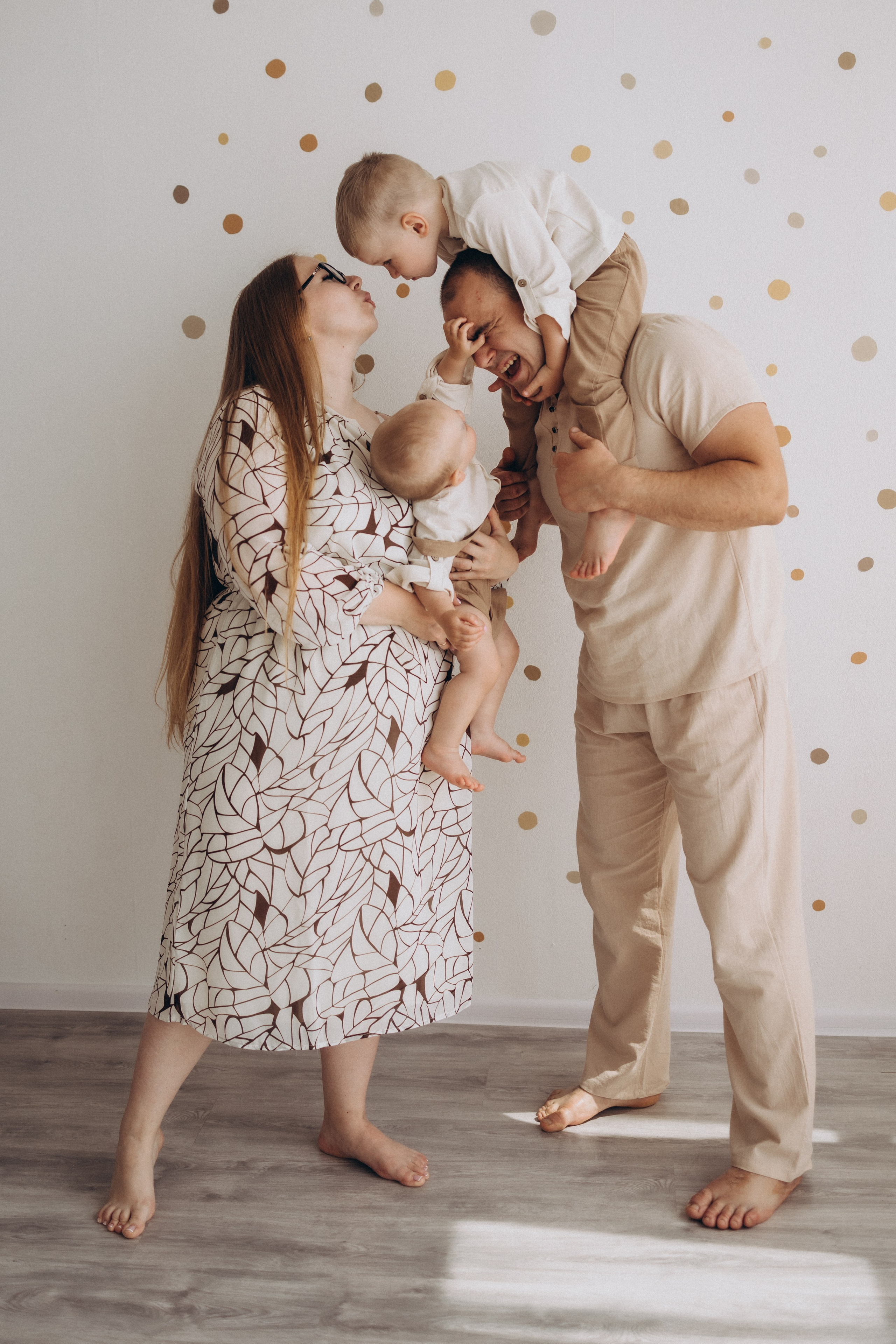 Никита, Любовь, Тимофей, Михаил. Фотограф Нижний Новгород