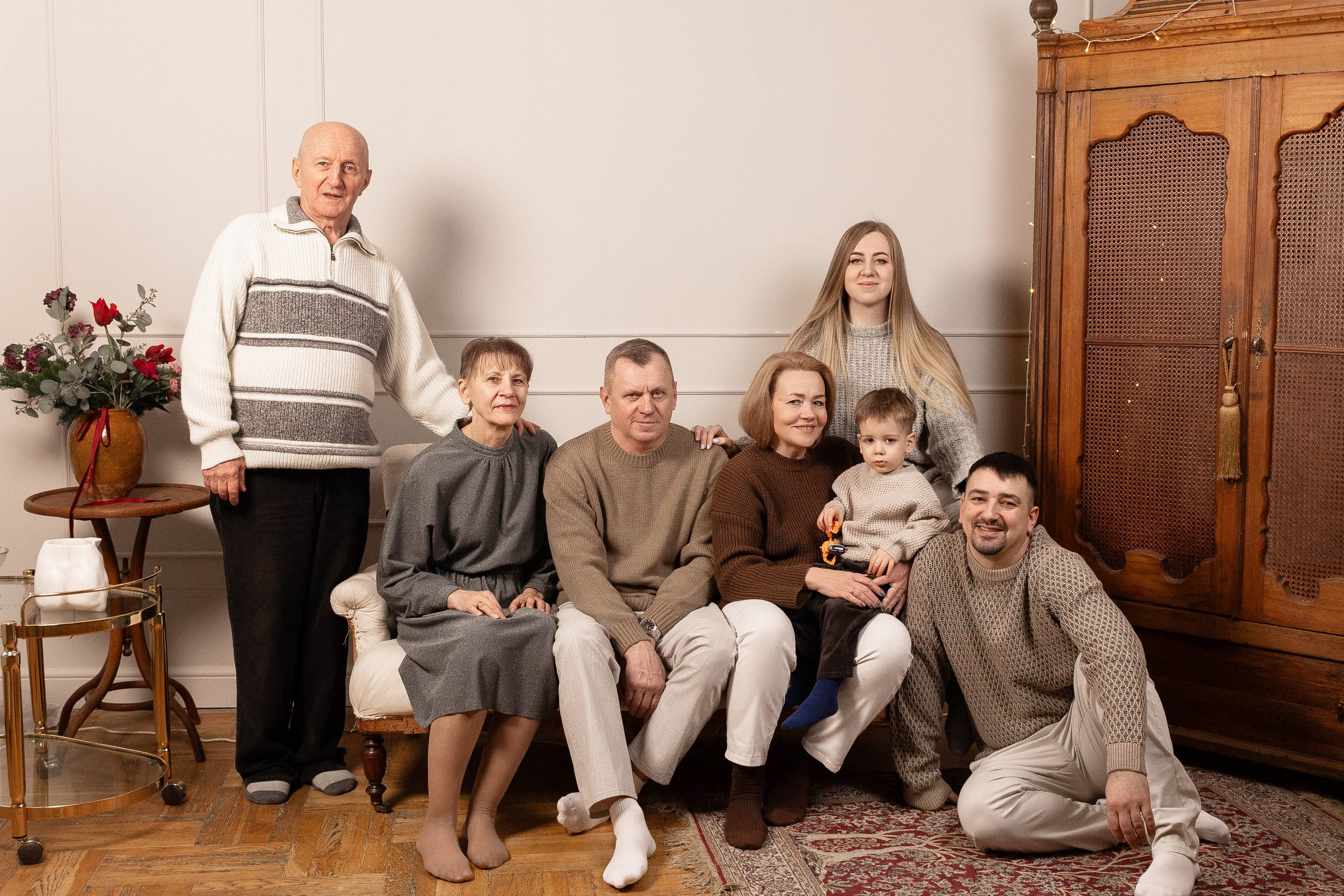 Рождественская семейная история. Свадебный и портретный фотограф Соломко Диана