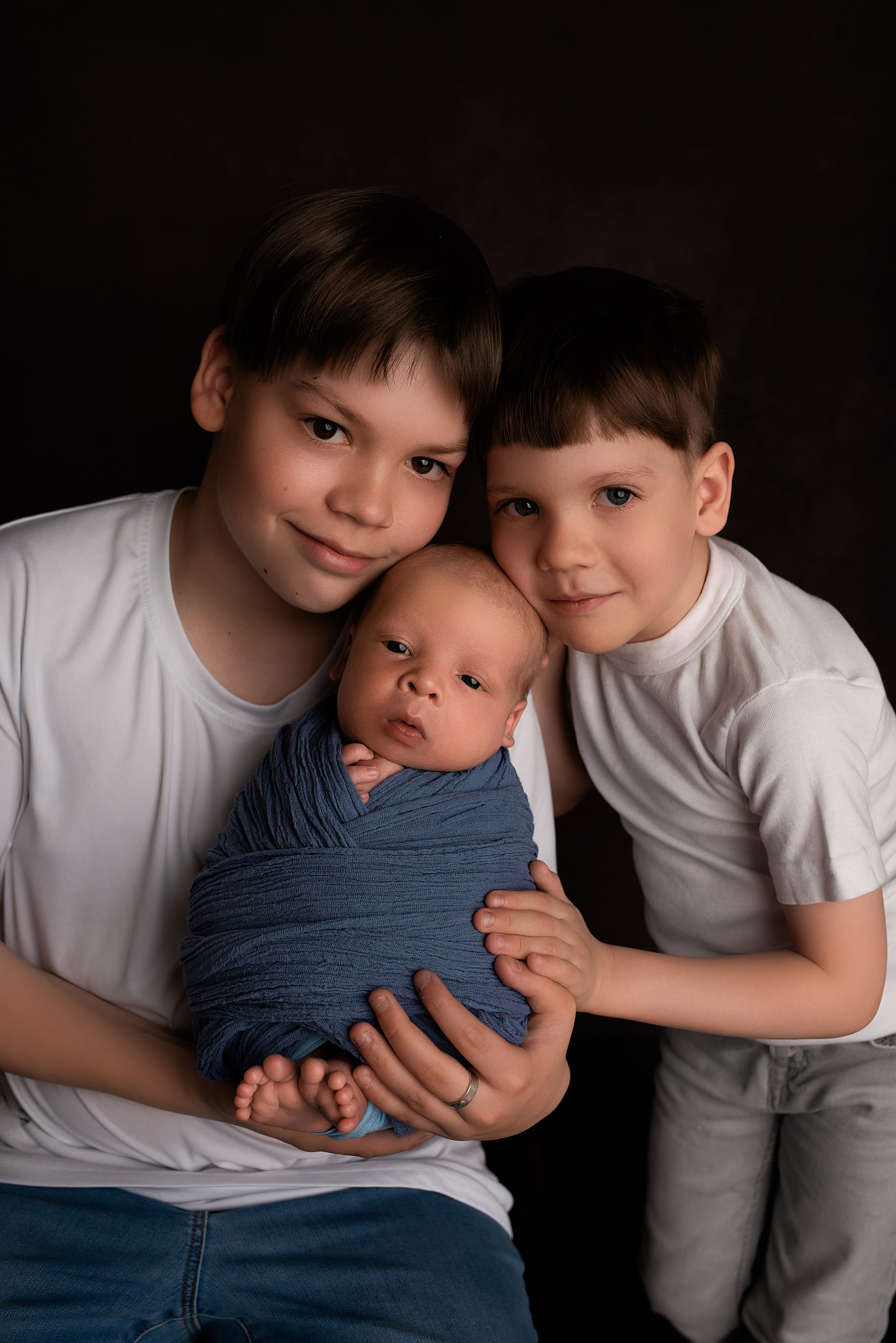 Новорождённые мальчики. Детский фотограф новорождённых в Минске Боровик Екатерина