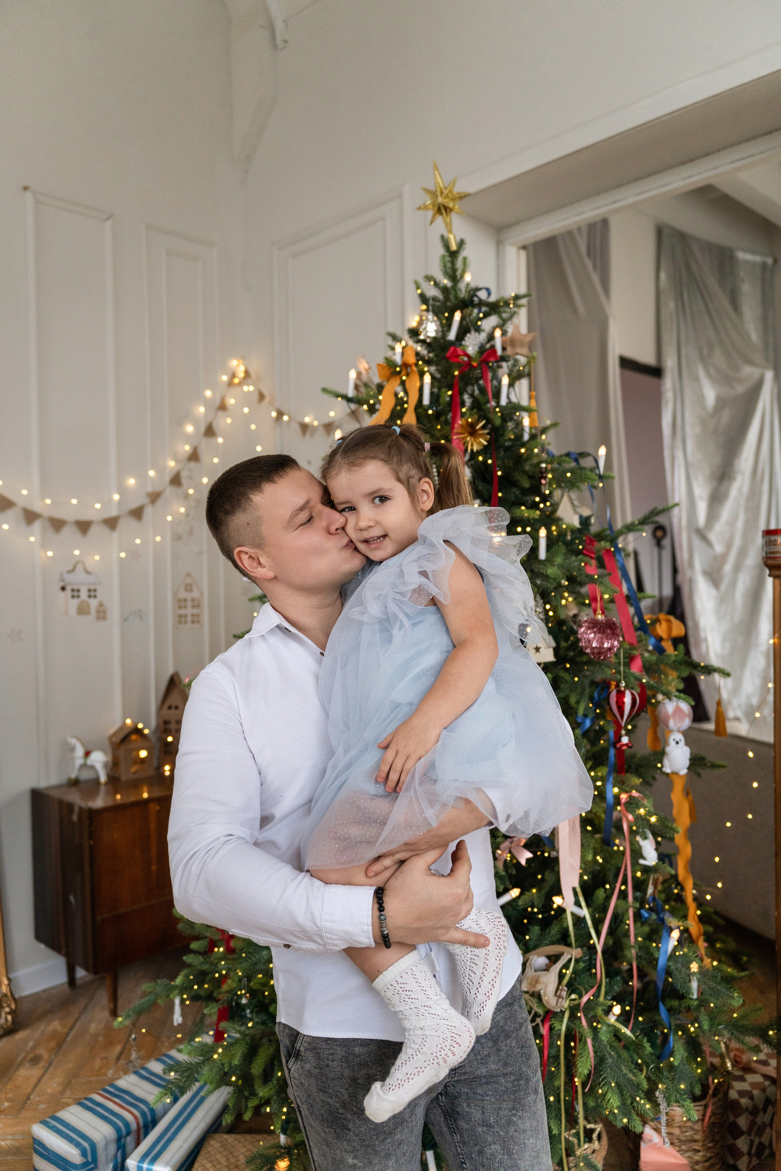 Семейная фотосессия Новогодняя (Карина). Норина Анна, фотограф в Самаре, НЕЙРОфото по всему миру. Создаю кадры которые цепляют за душу