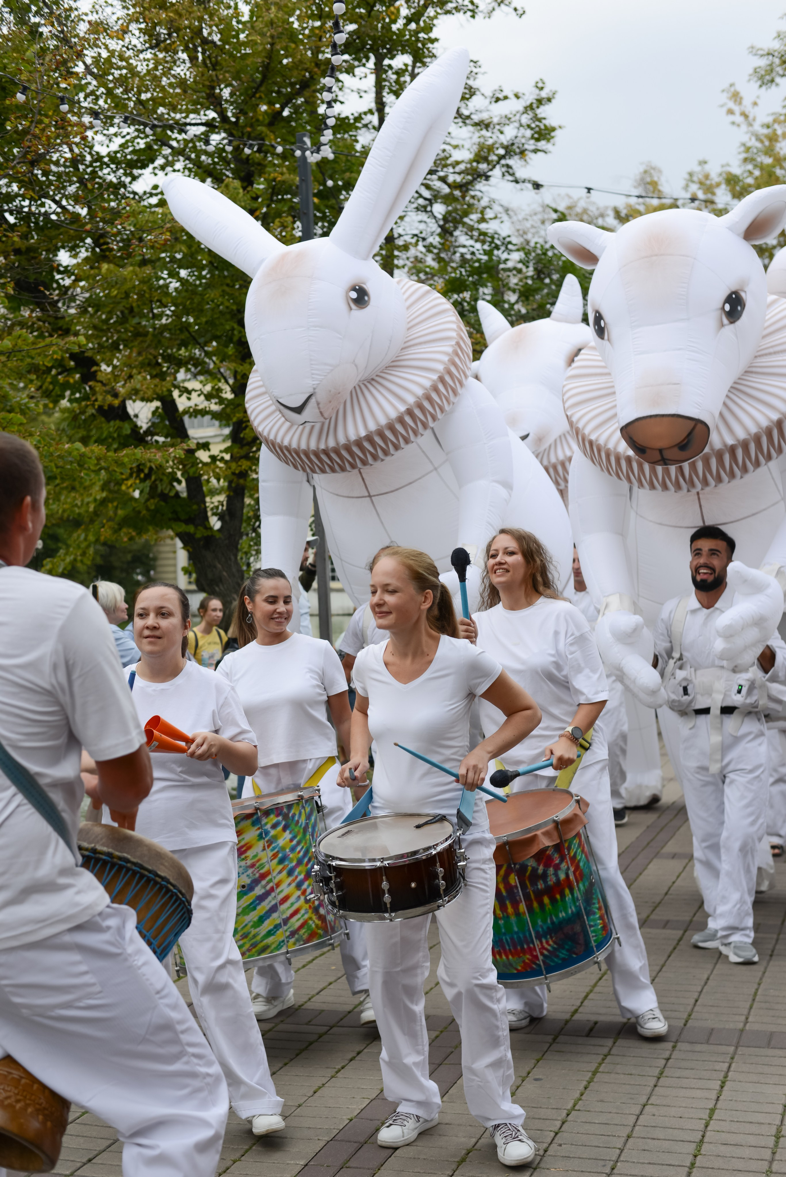 Барабанщики и зайчики. Rystemys Picture