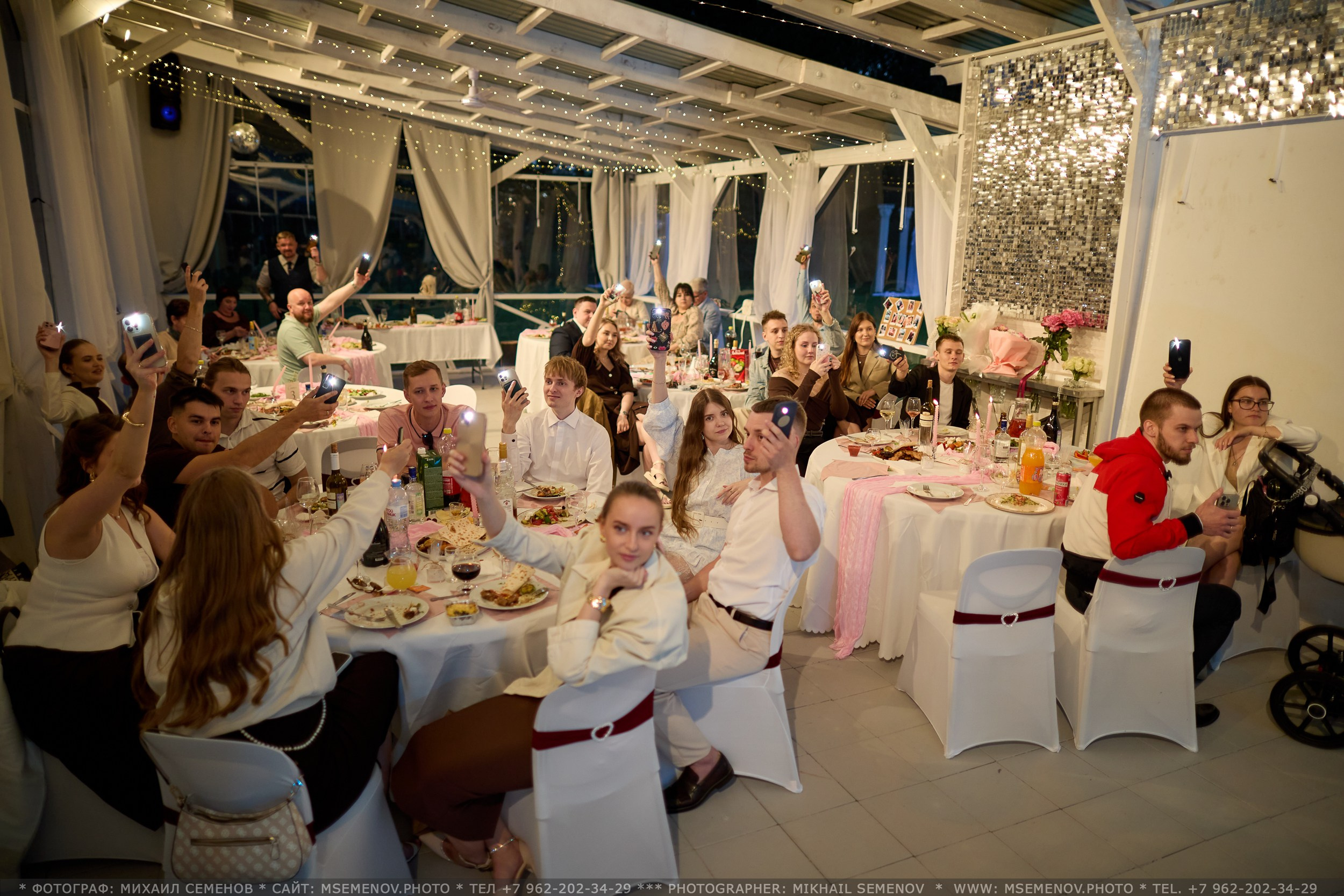 Свадьба Анастасии и Даниила. Photographer for business Mikhail Semenov. Aqua photo studio, photo school