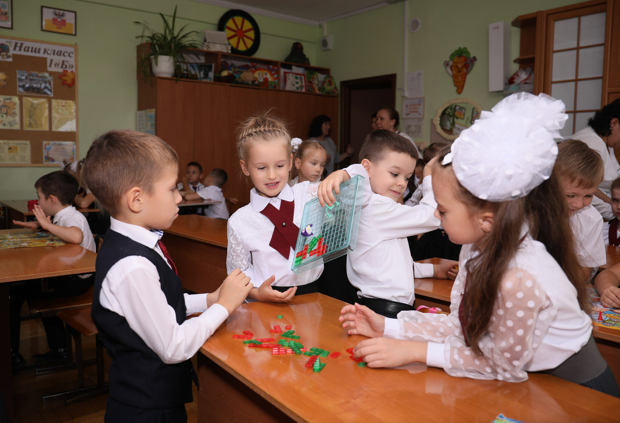 1 класс (Школа 93). Детский семейный фотограф Краснодар