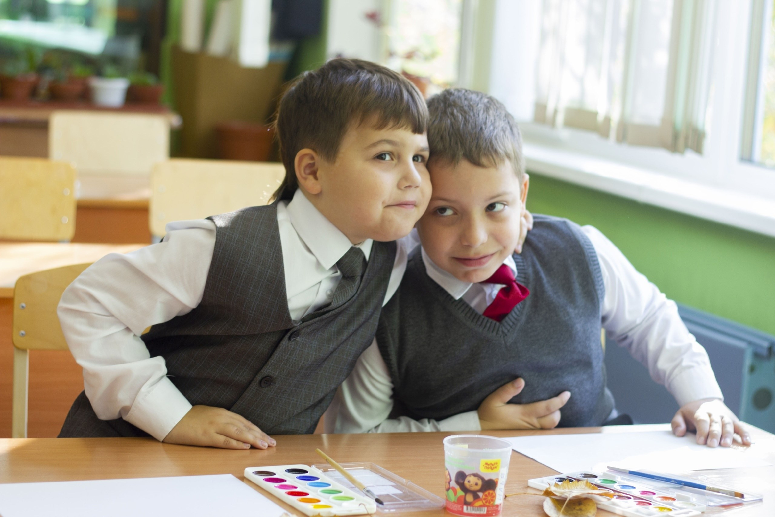 Школьные годы. Фотограф Евгения Рай