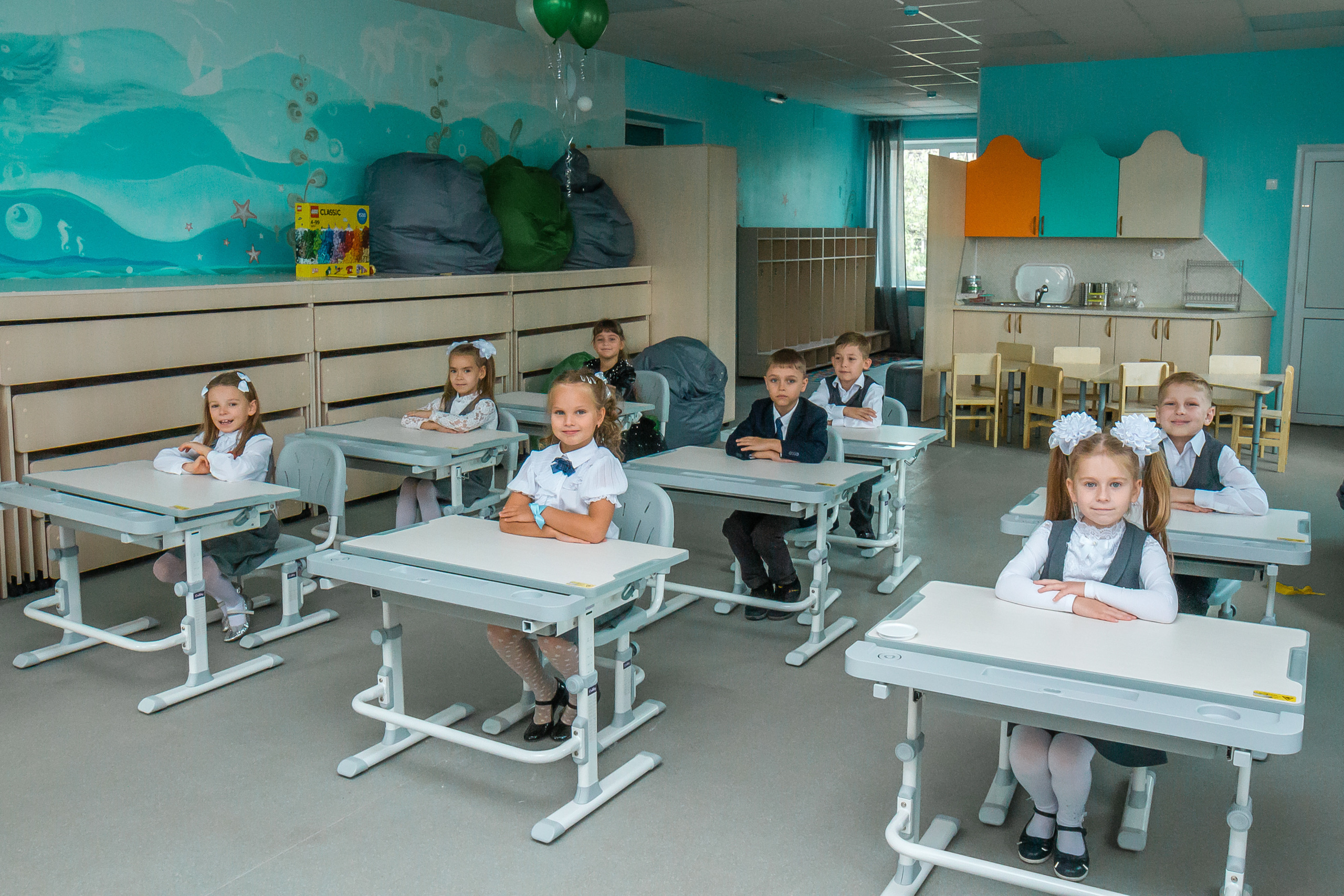 Первое сентября в частной школе Clever One. Фотографиня Мария Дикова