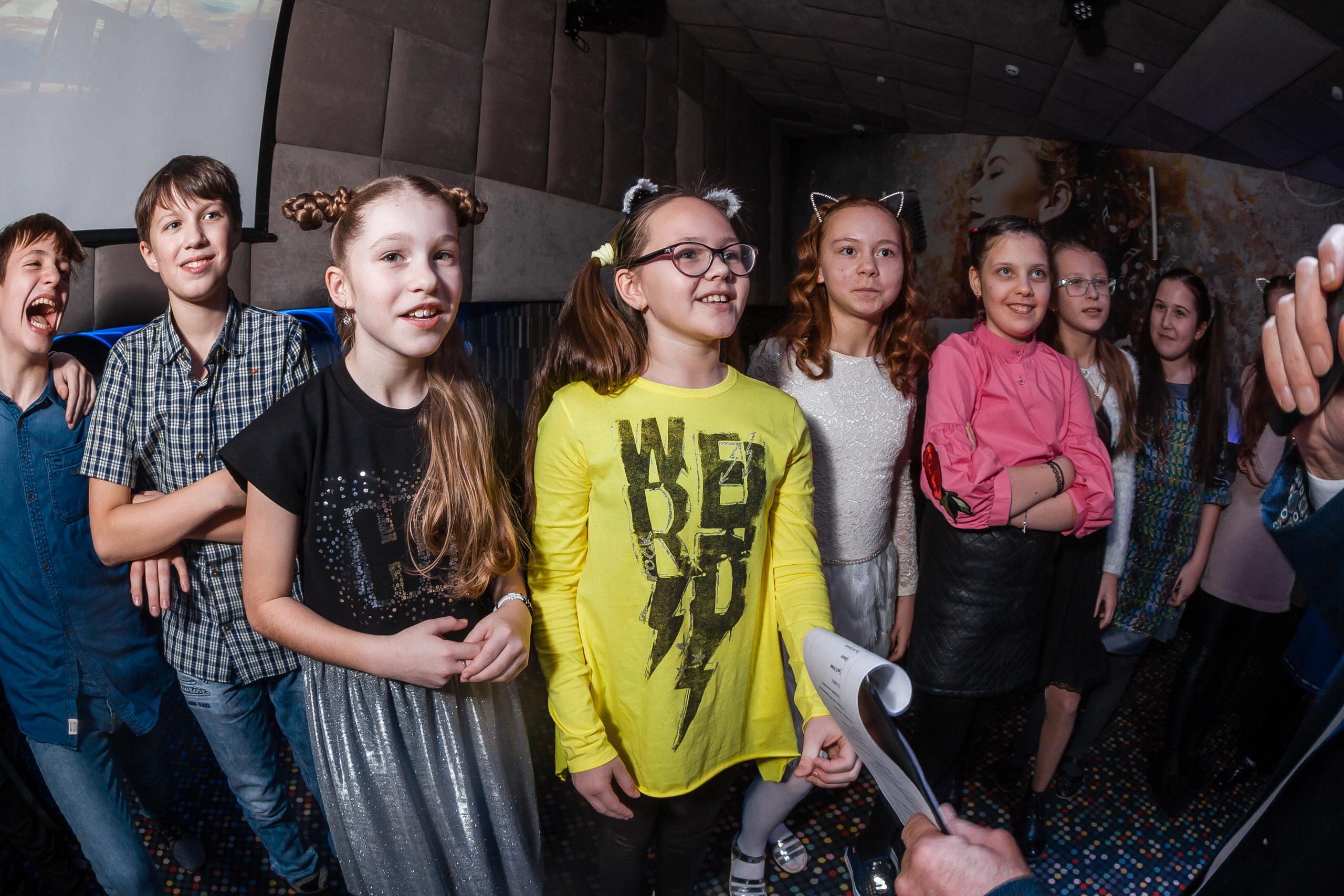 Новый год в Чайке у пятиклассников. Фотографиня Мария Дикова