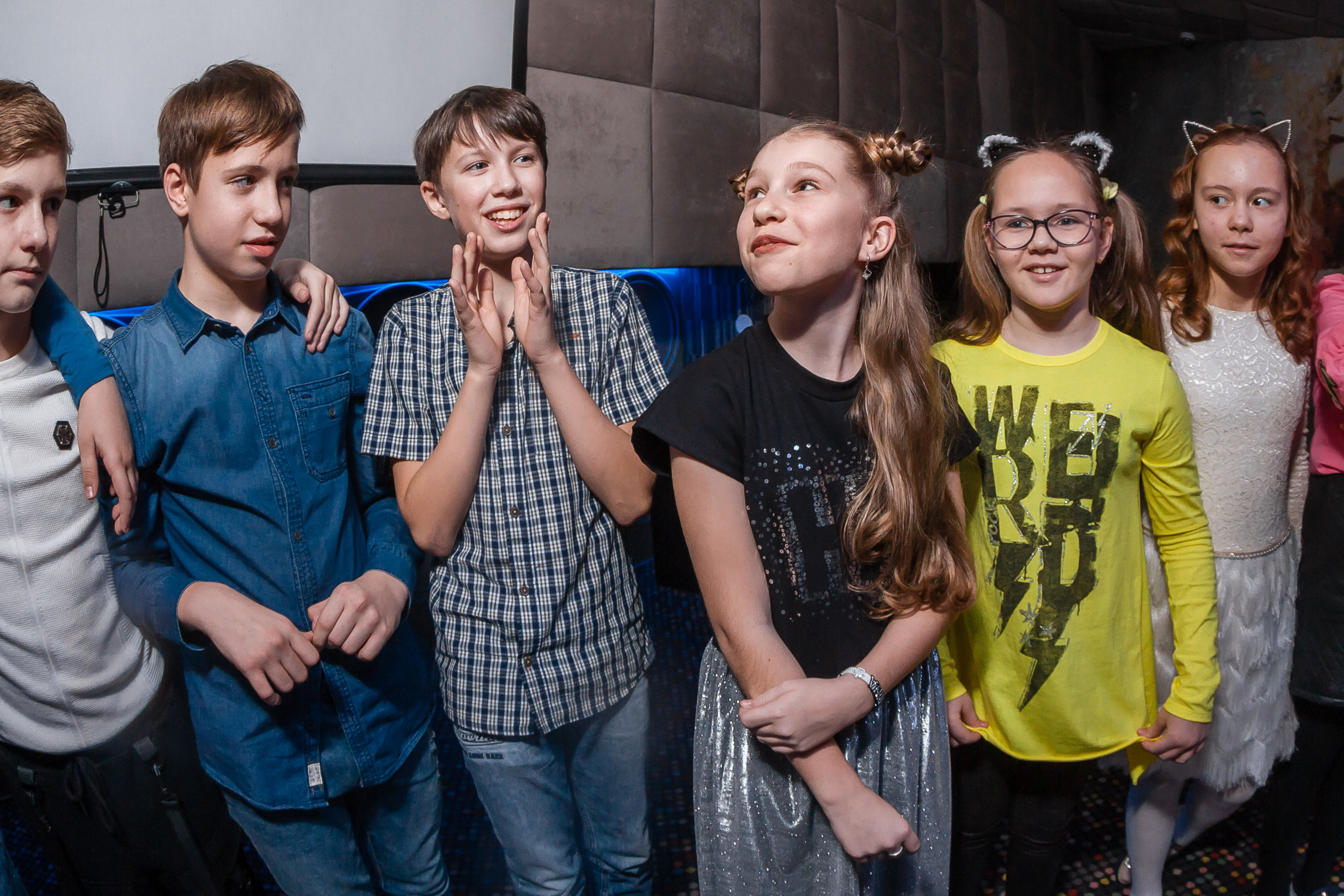 Новый год в Чайке у пятиклассников. Фотографиня Мария Дикова