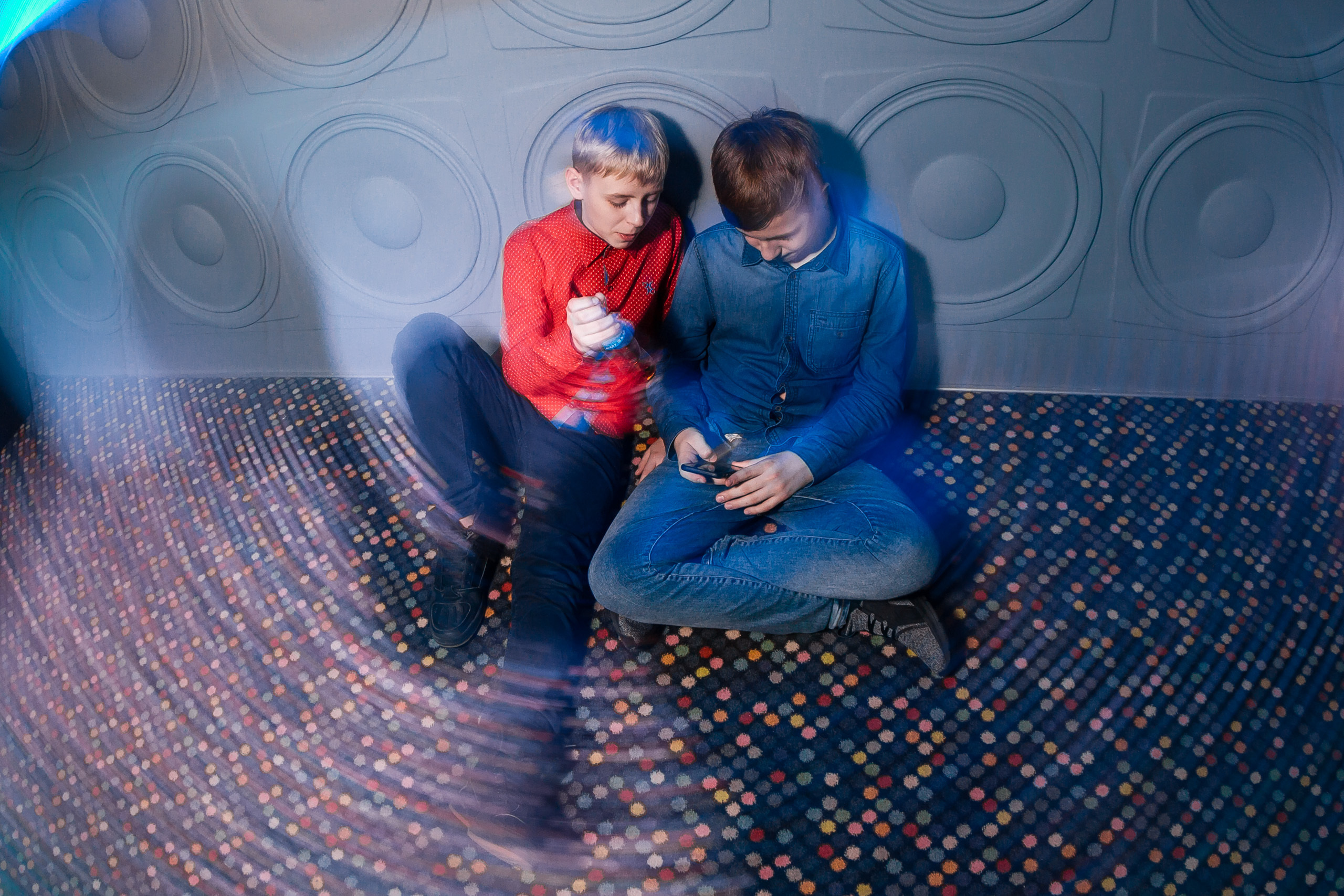 Новый год в Чайке у пятиклассников. Фотографиня Мария Дикова