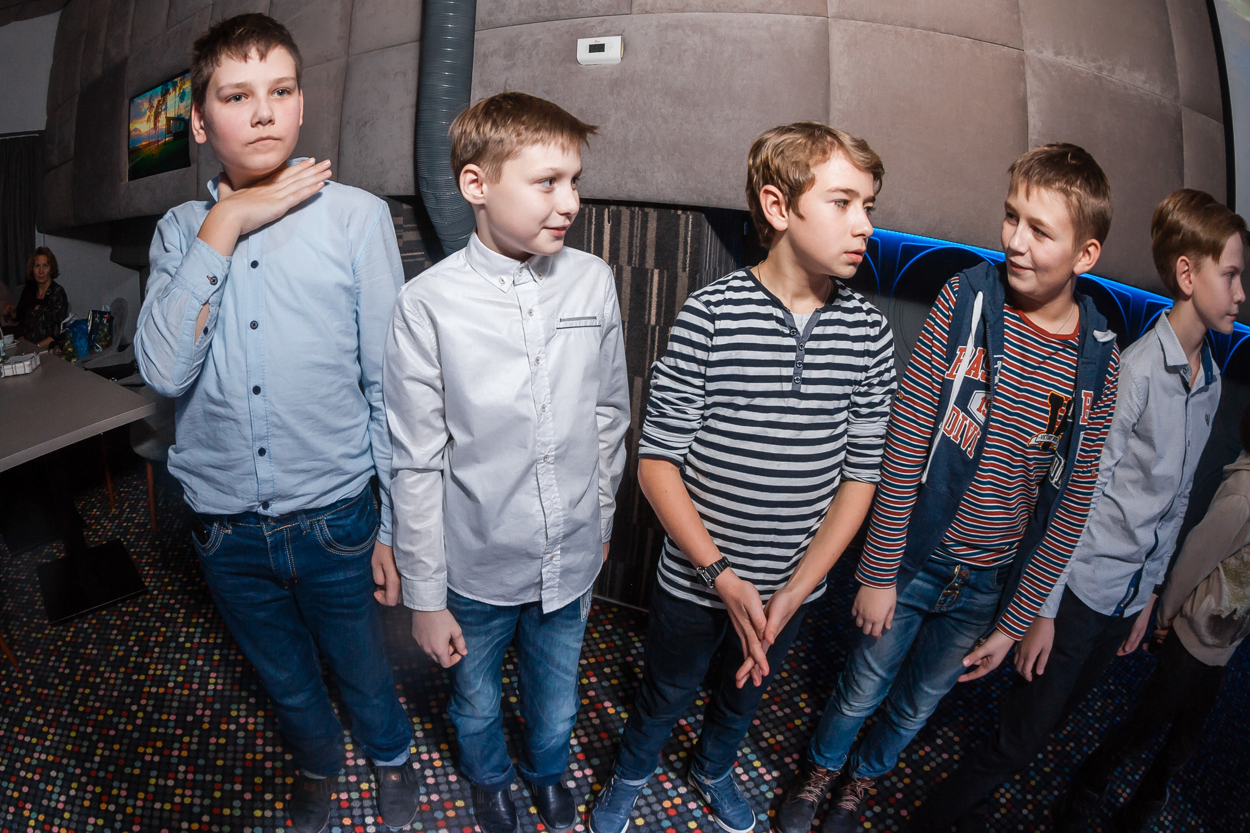 Новый год в Чайке у пятиклассников. Фотографиня Мария Дикова