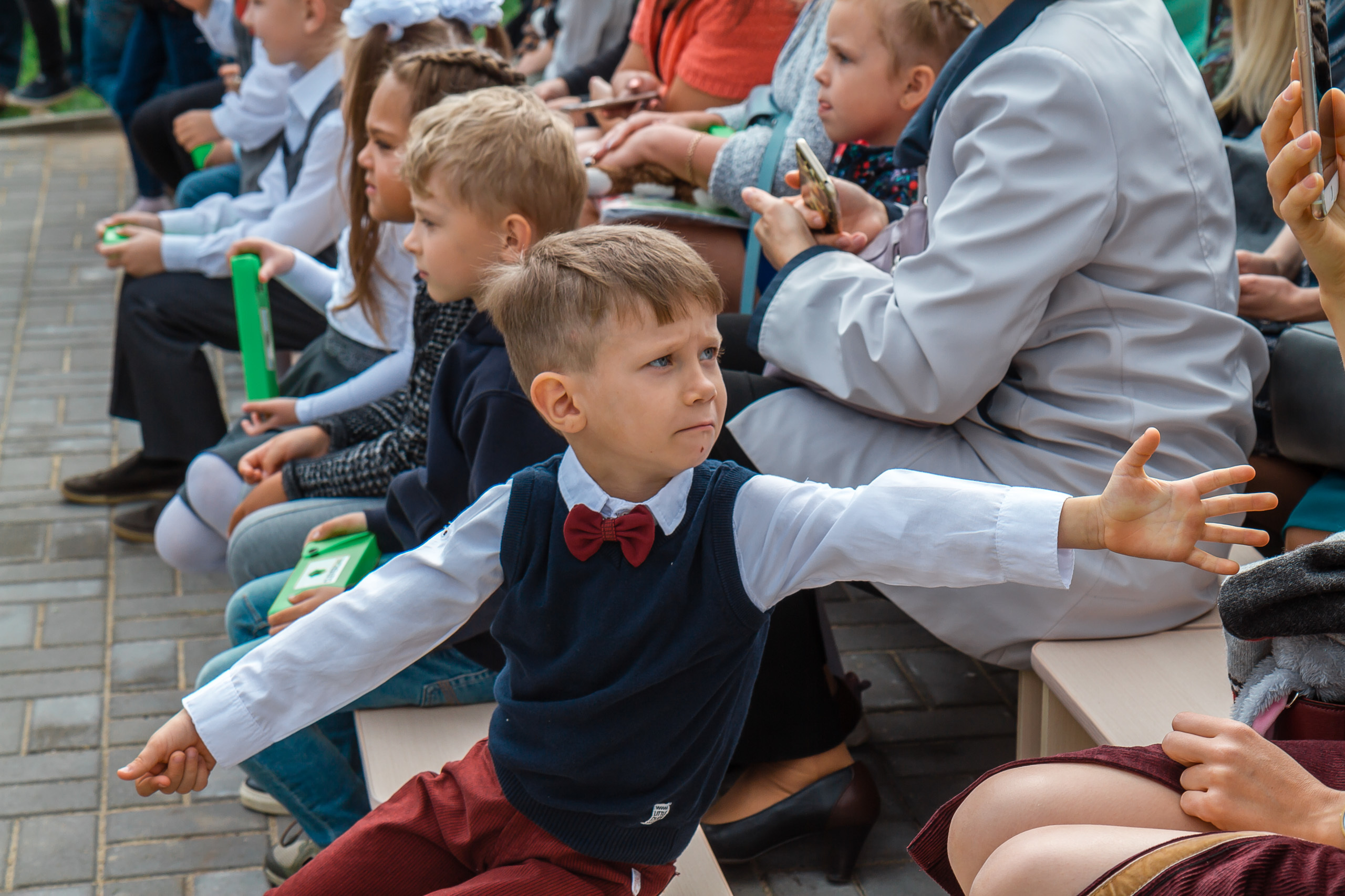 Первое сентября в частной школе Clever One. Фотографиня Мария Дикова