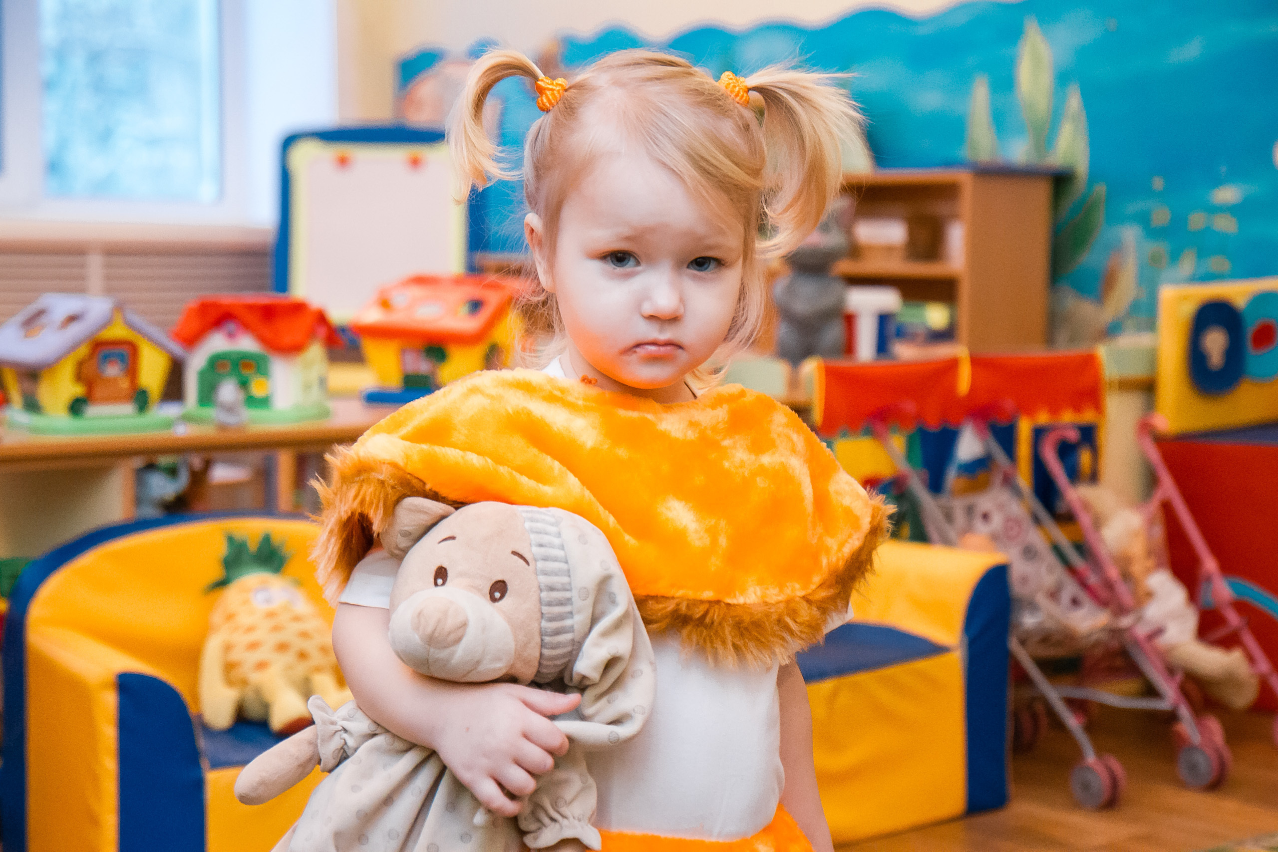 Новый год в ясельках. Фотографиня Мария Дикова