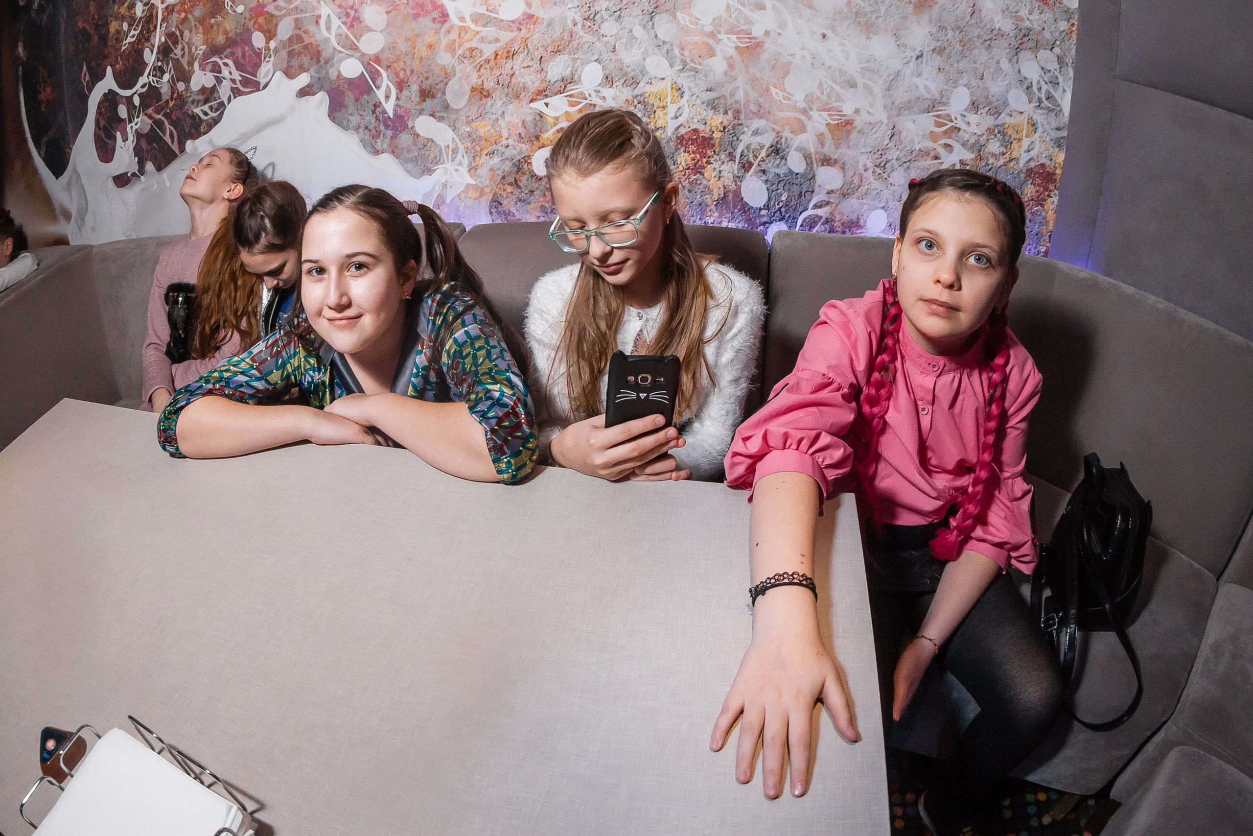 Новый год в Чайке у пятиклассников. Фотографиня Мария Дикова