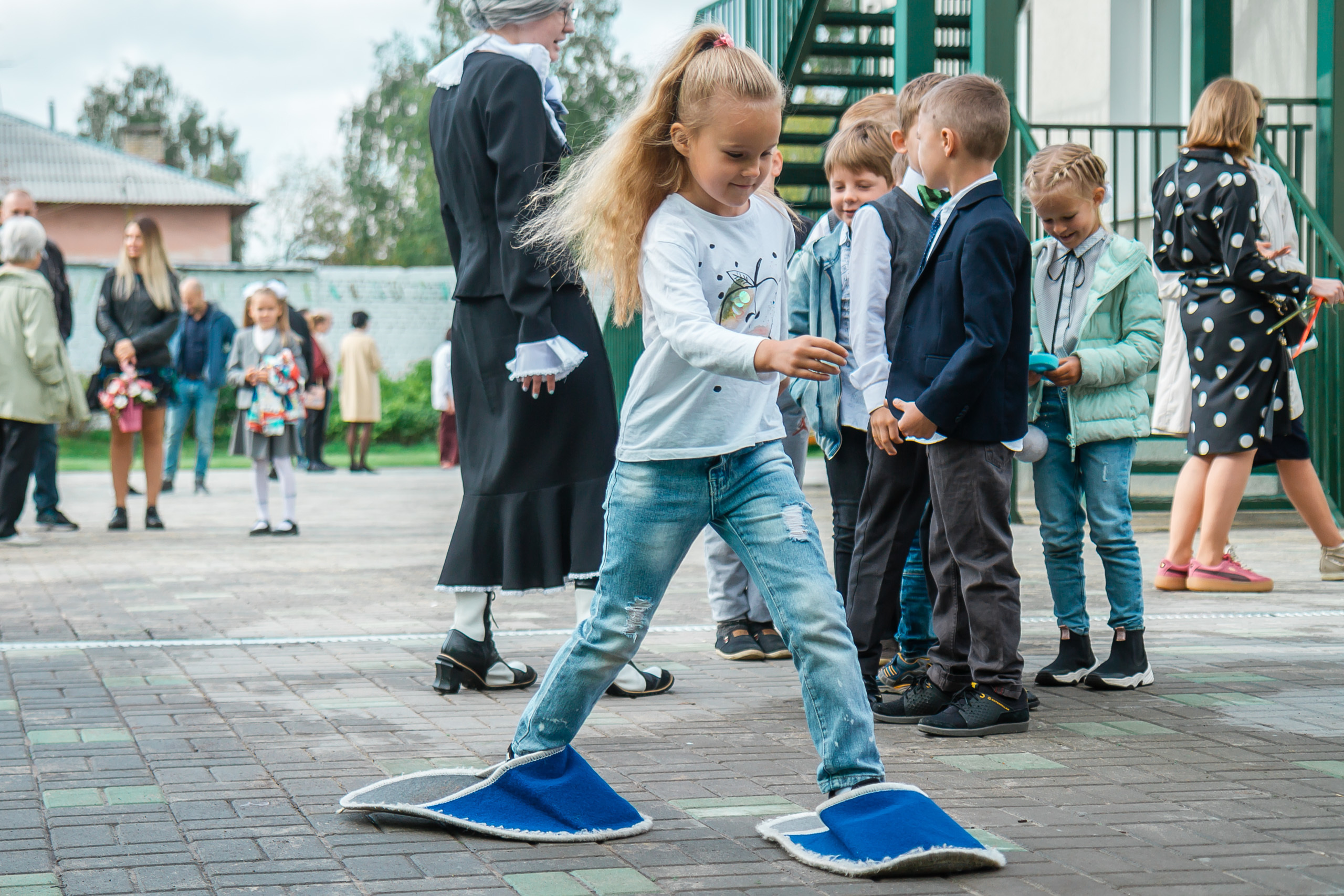 Первое сентября в частной школе Clever One. Фотографиня Мария Дикова