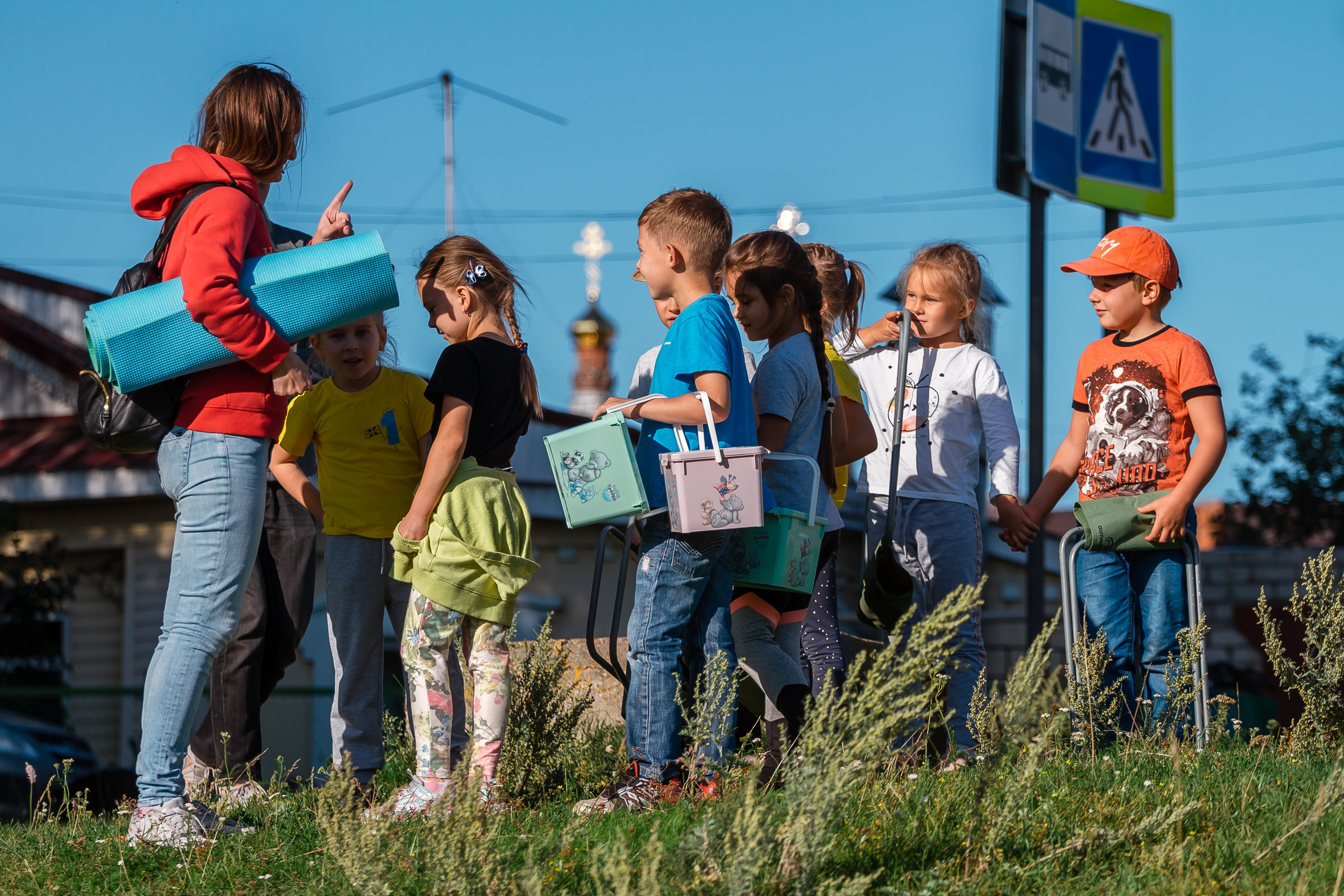 Открытый урок частной школы Clever One. Фотографиня Мария Дикова