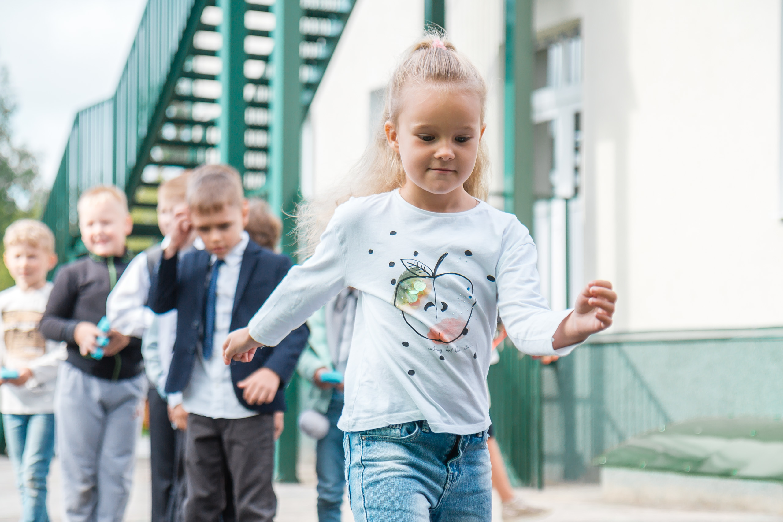 Первое сентября в частной школе Clever One. Фотографиня Мария Дикова