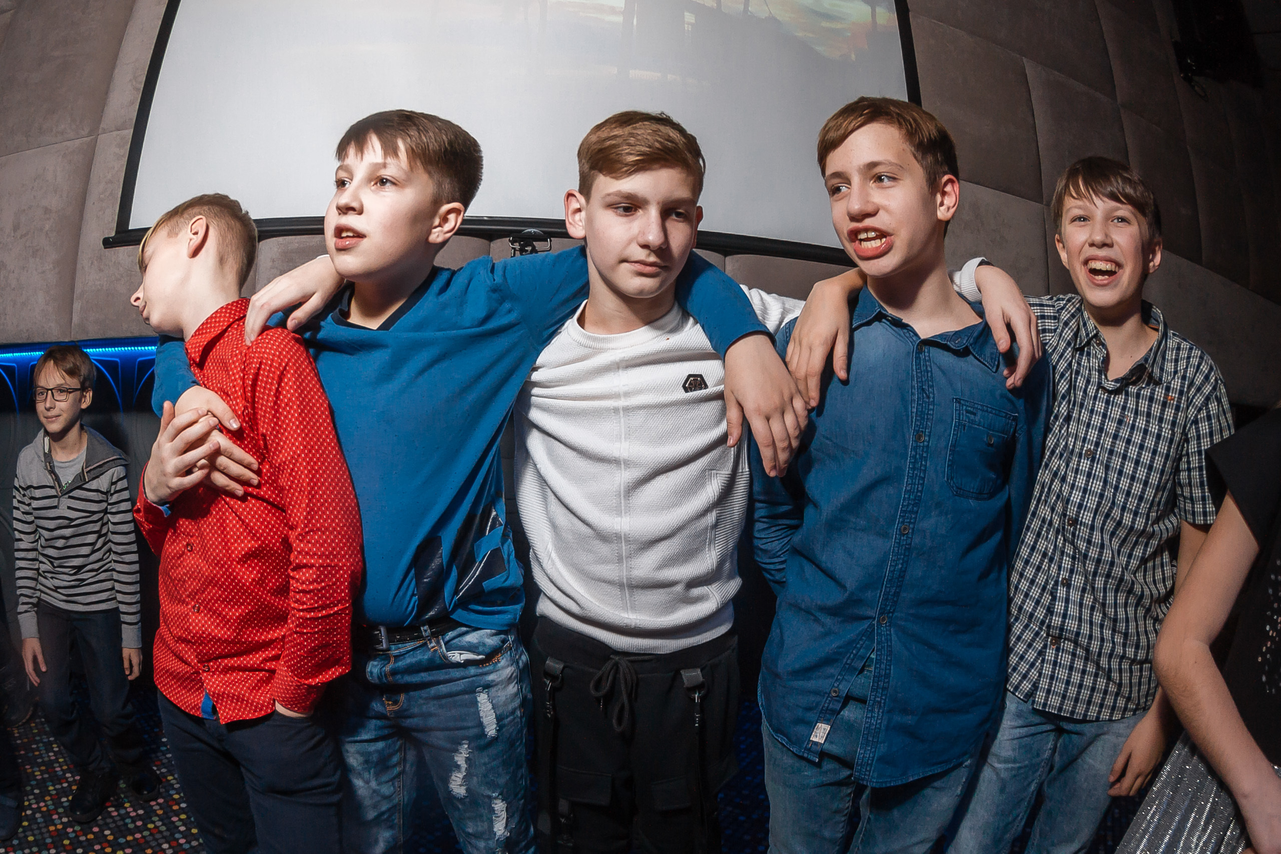 Новый год в Чайке у пятиклассников. Фотографиня Мария Дикова