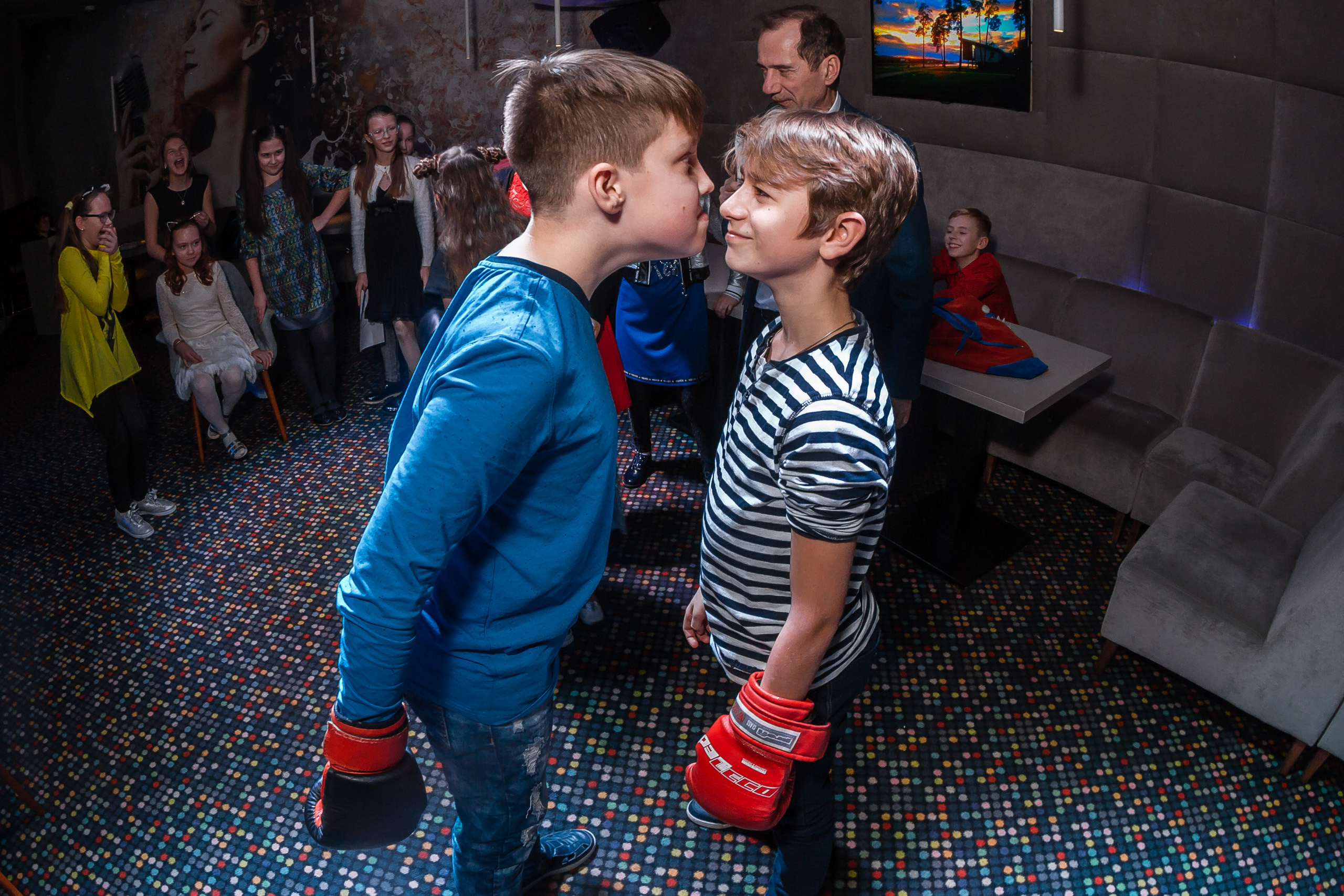 Новый год в Чайке у пятиклассников. Фотографиня Мария Дикова