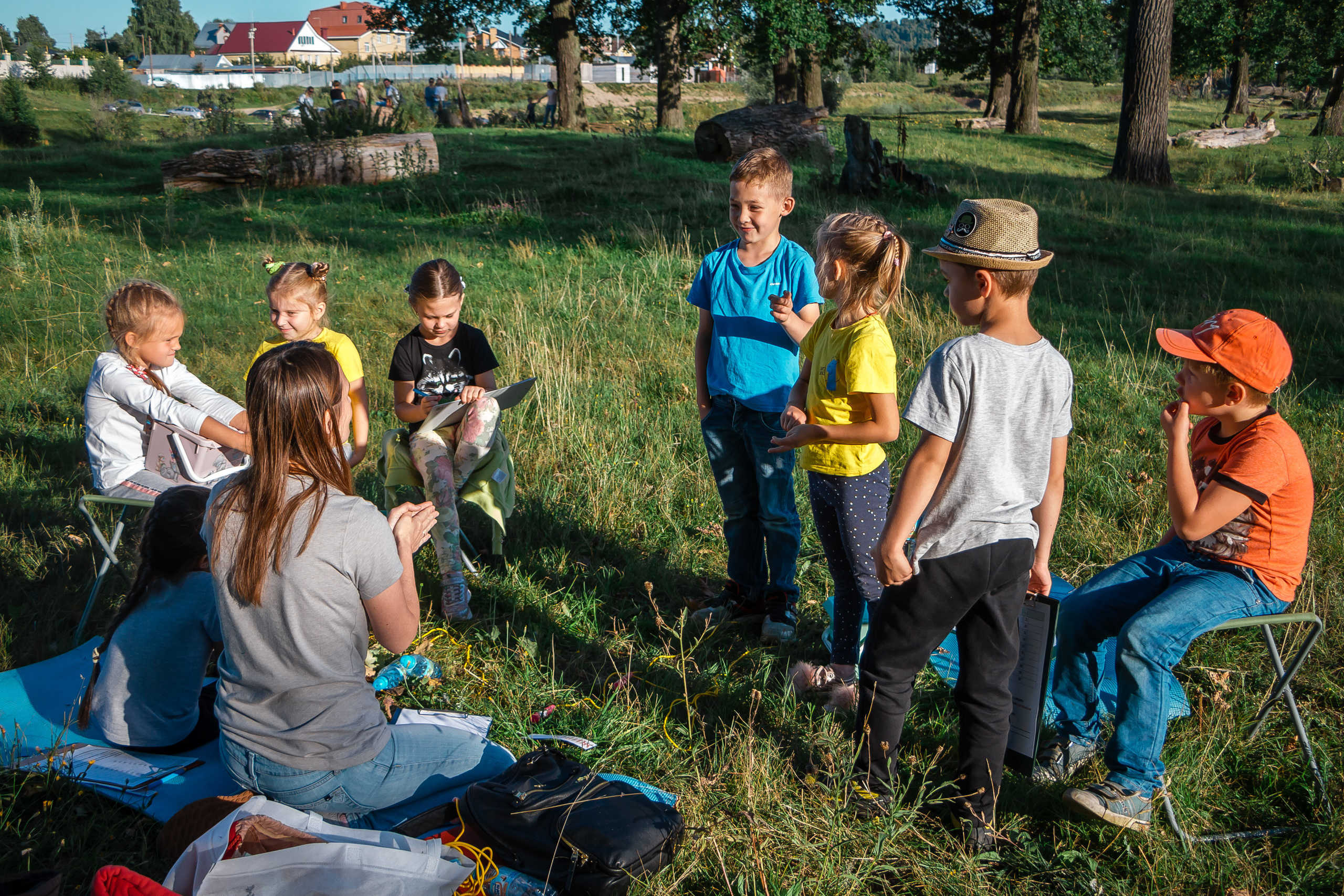 Открытый урок частной школы Clever One. Фотографиня Мария Дикова