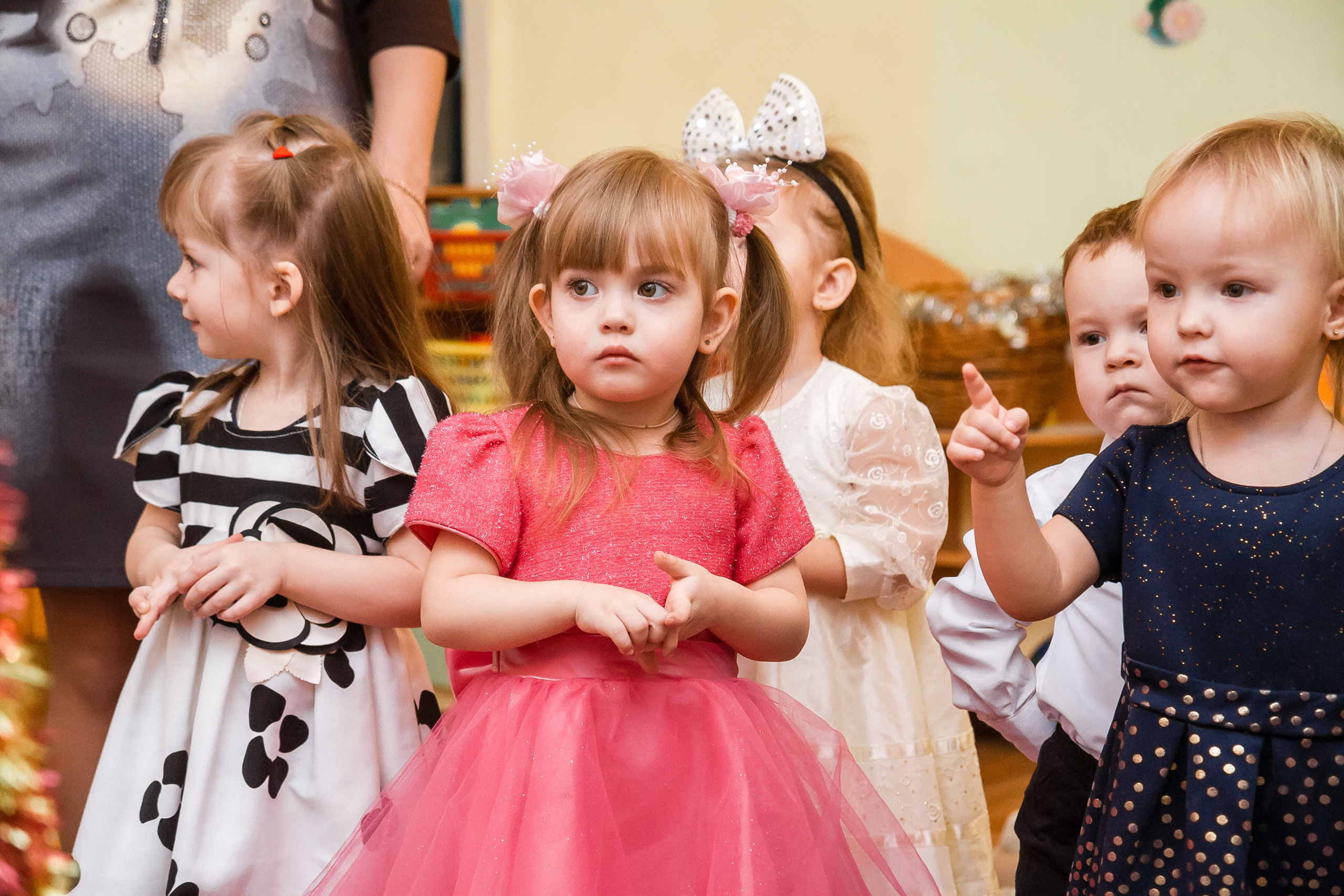 Новый год в ясельках. Фотографиня Мария Дикова