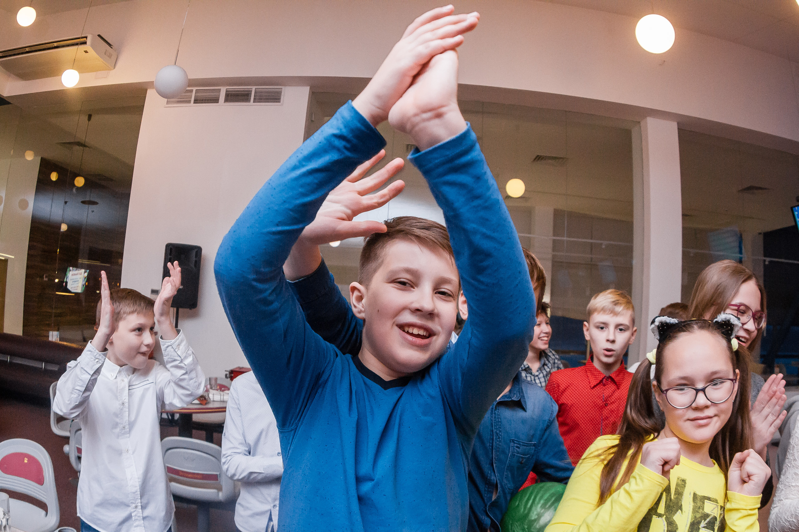 Новый год в Чайке у пятиклассников. Фотографиня Мария Дикова