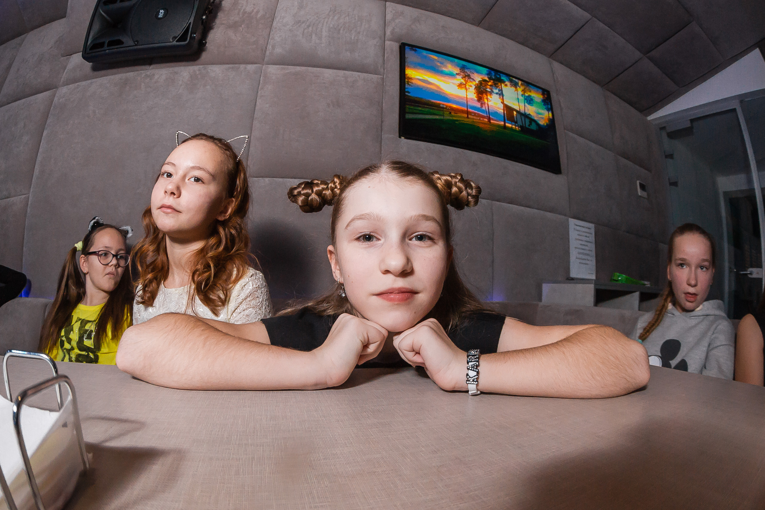 Новый год в Чайке у пятиклассников. Фотографиня Мария Дикова