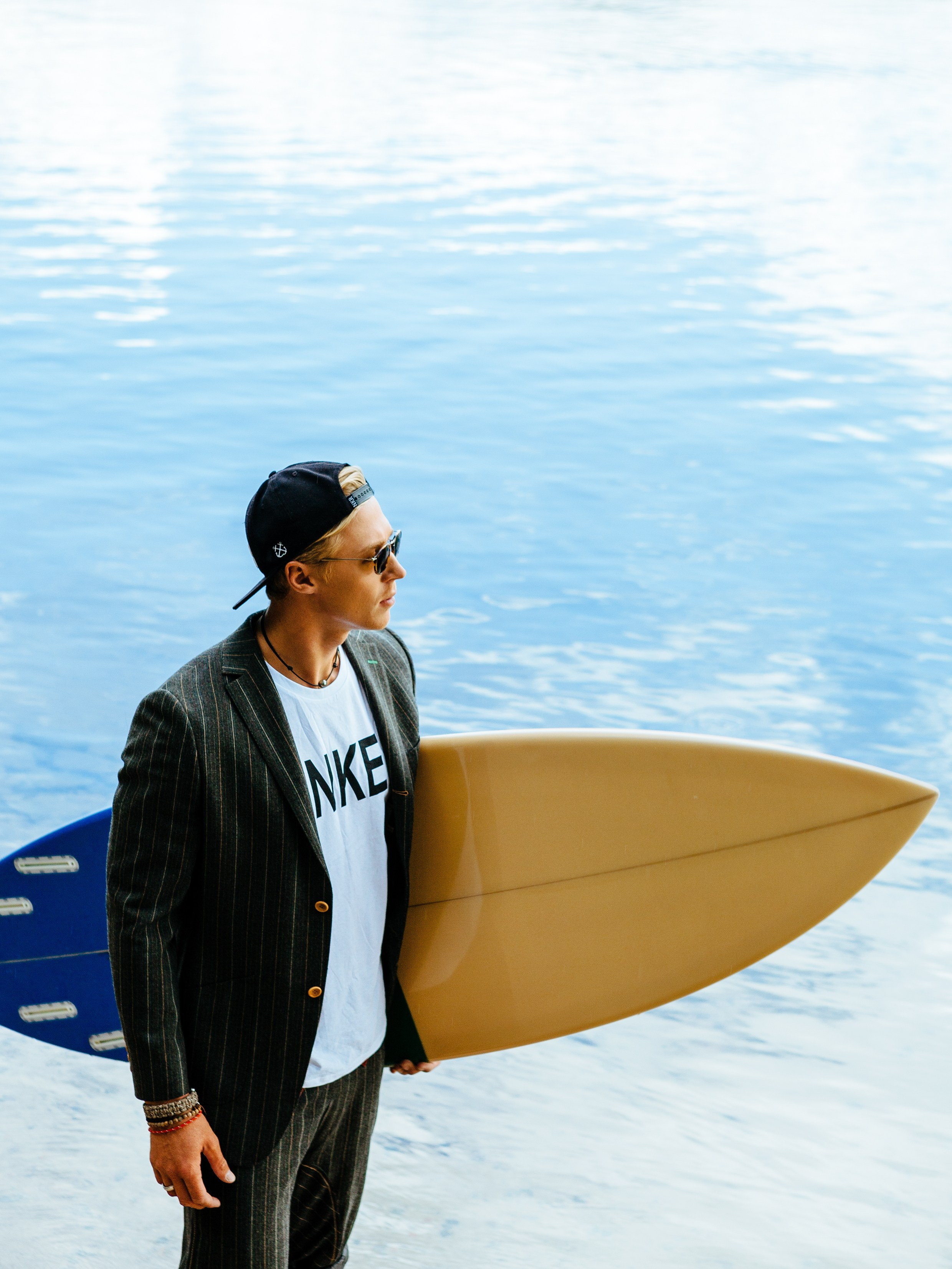 On His Wave
