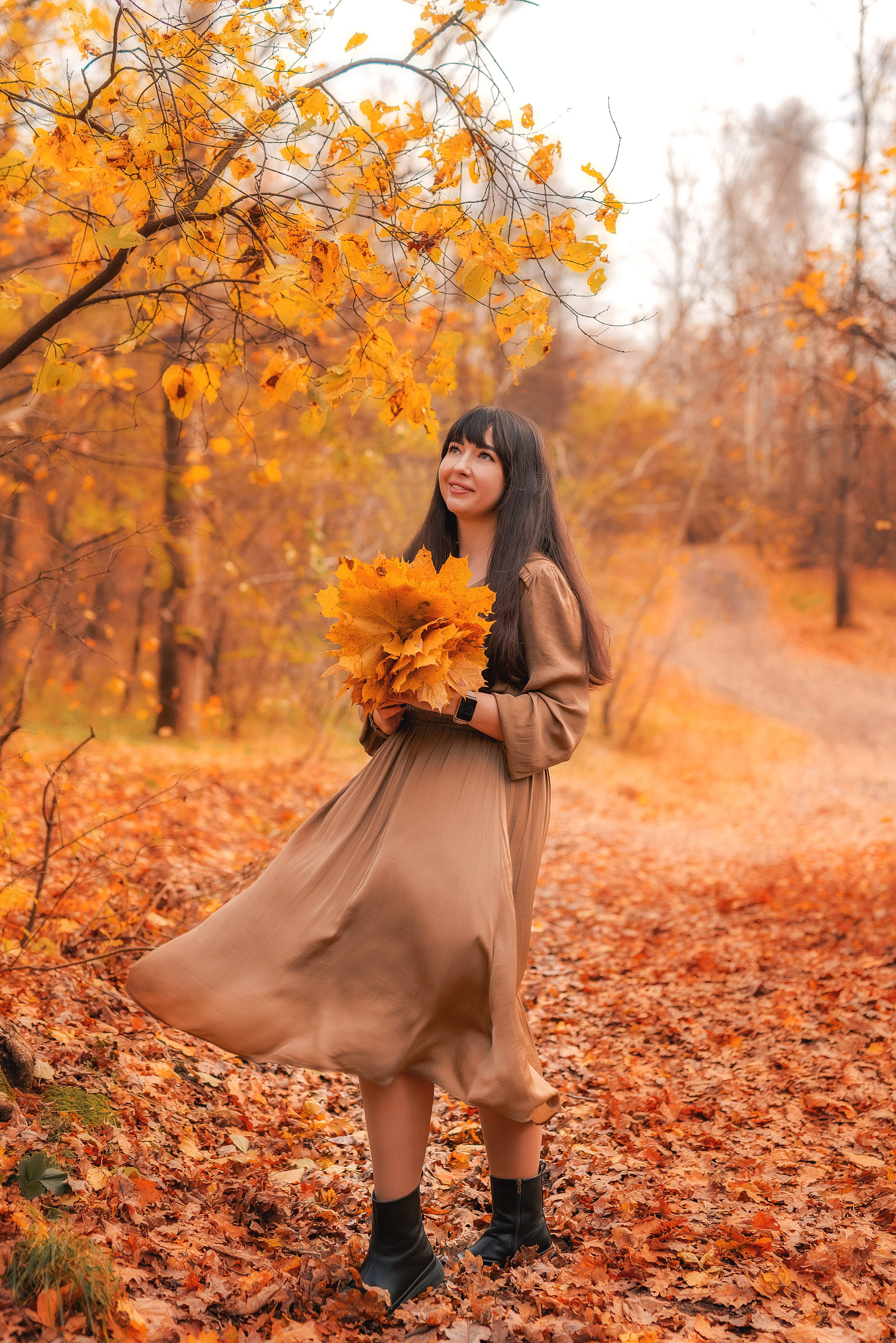 Осень в парке. Семейный, детский фотограф в Воронеже Анна Никитина
