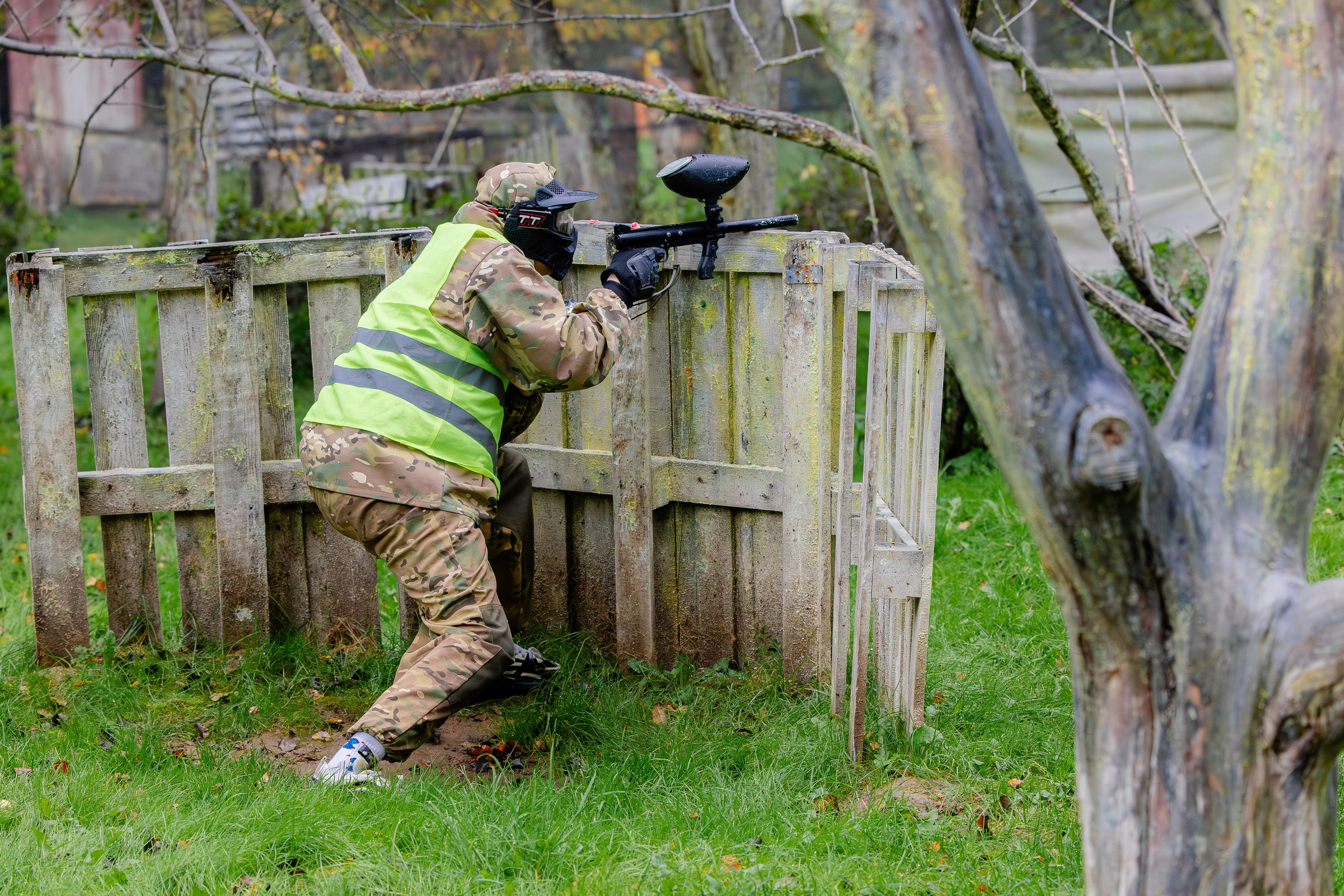 День рождения в пейнтбольном клубе Зарница. Фотограф и режиссер Московко Екатерина