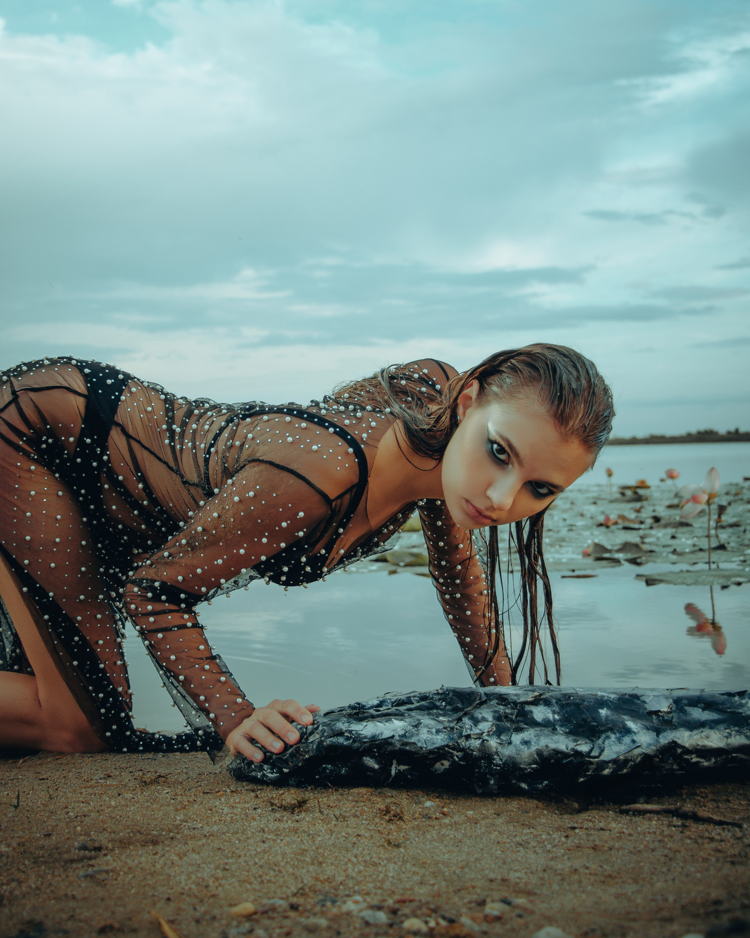 With fish. Блиновская Дарья|Арт-фотограф