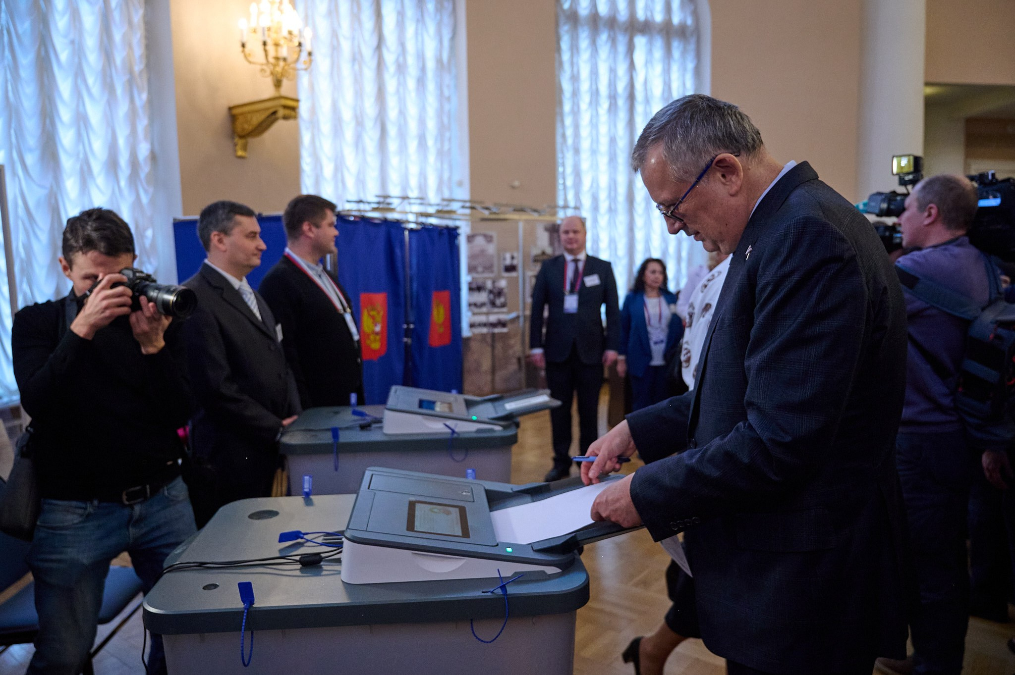 30-летие избирательной комиссии РФ // научно-практическая конференция. Репортажный фотограф в Санкт-Петербурге Диана Ларченкова