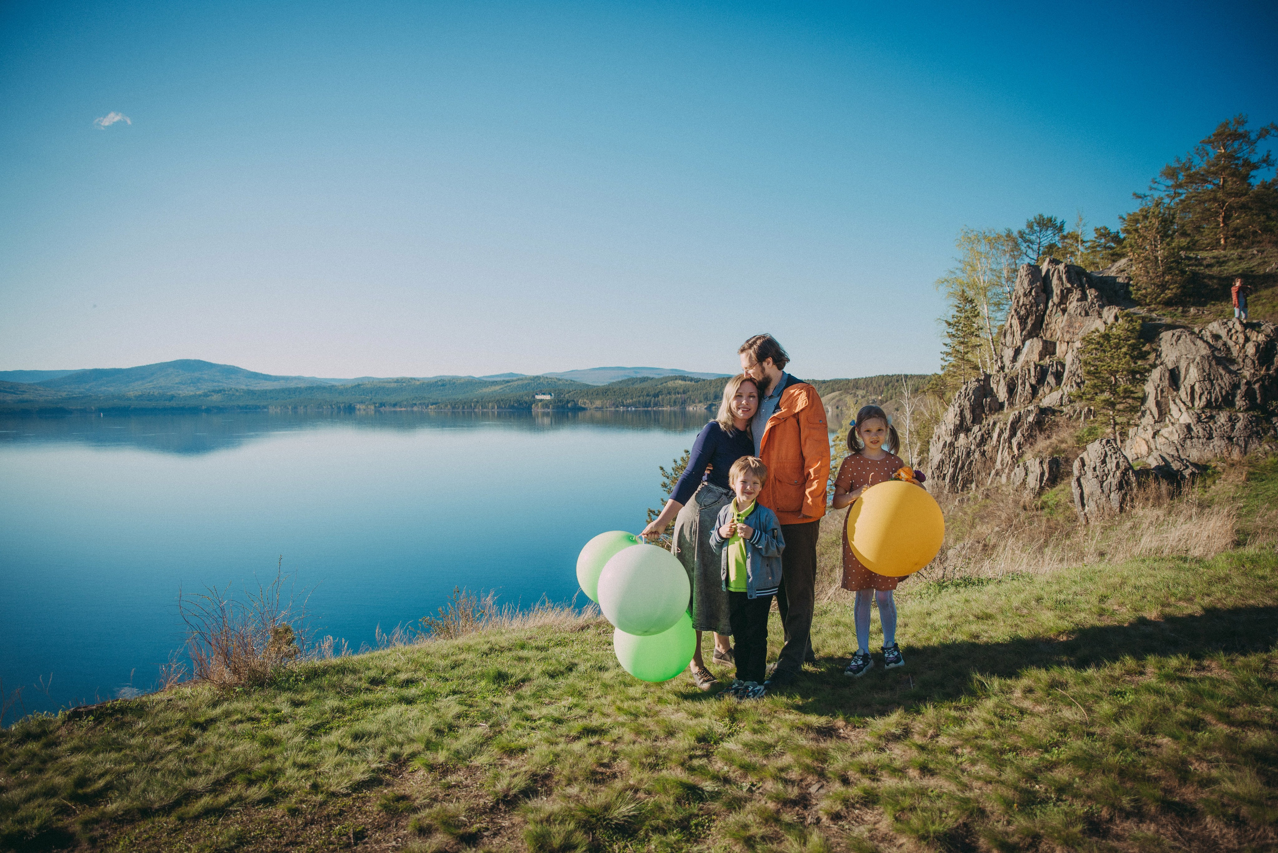 семейная фотосессия на Тургояке в Миассе