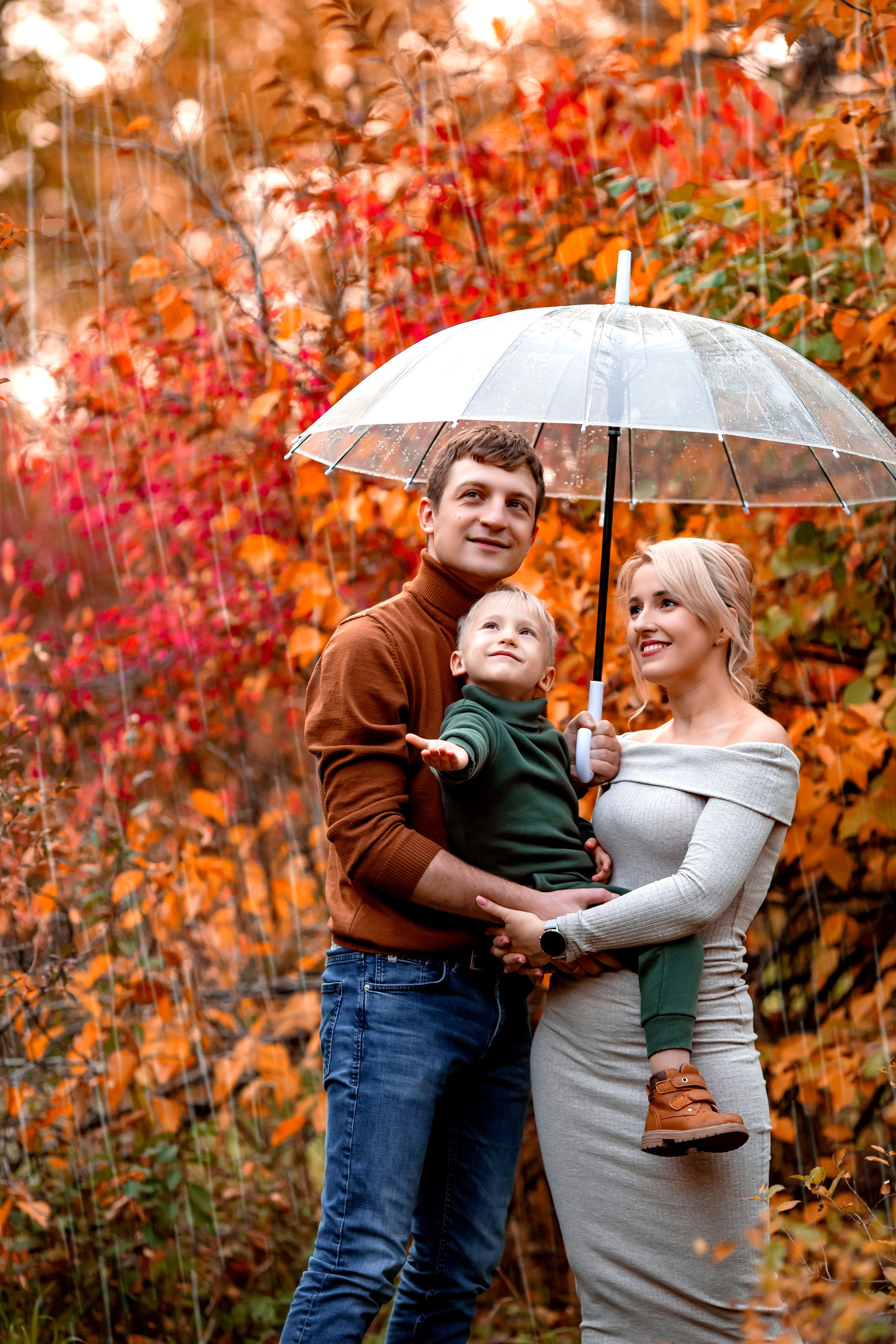Осенняя фотопрогулка. Семейный и детский Фотограф Александра Алматы