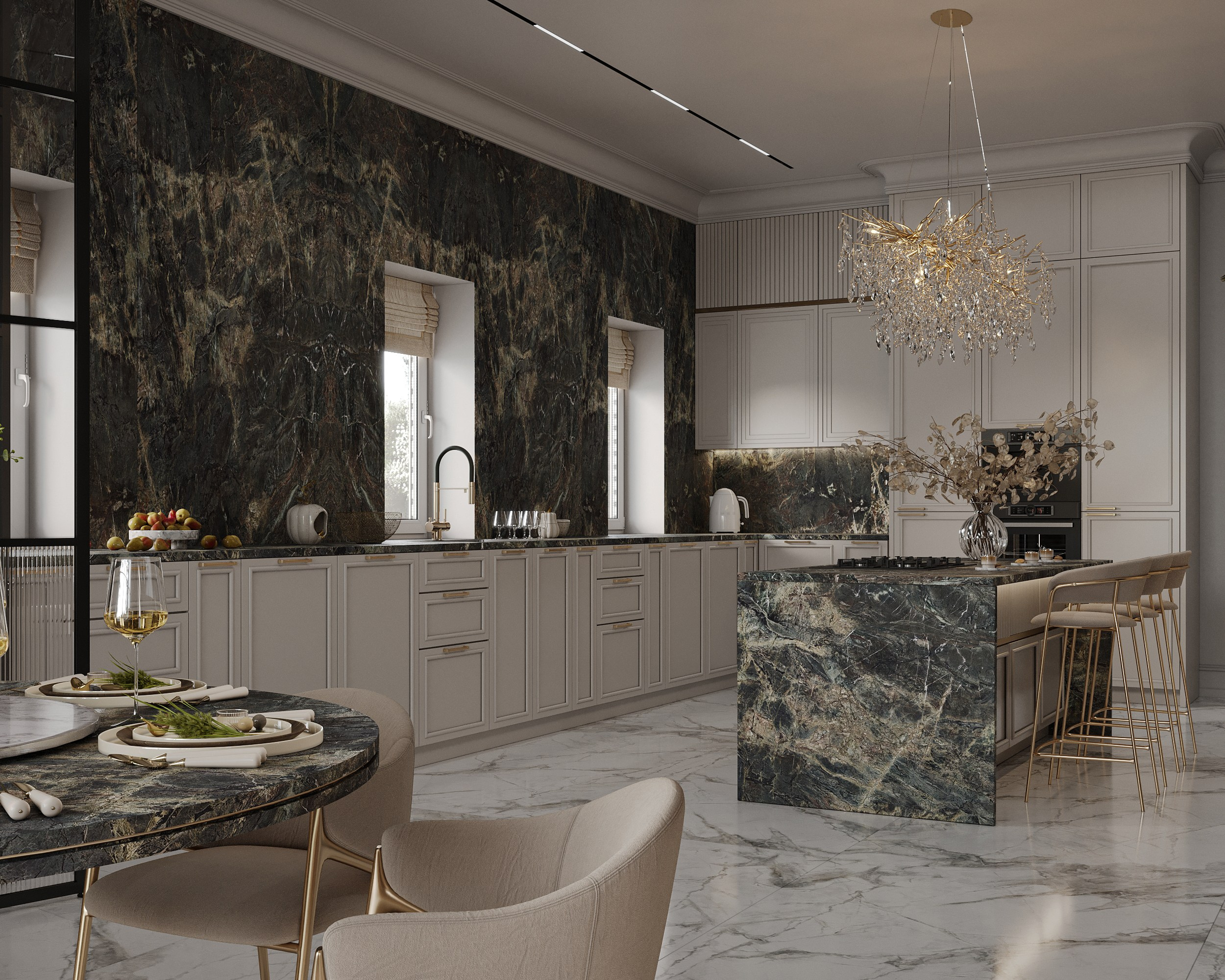 Вилла (Дубай). Королёва Анастасия | 3D визуализатор