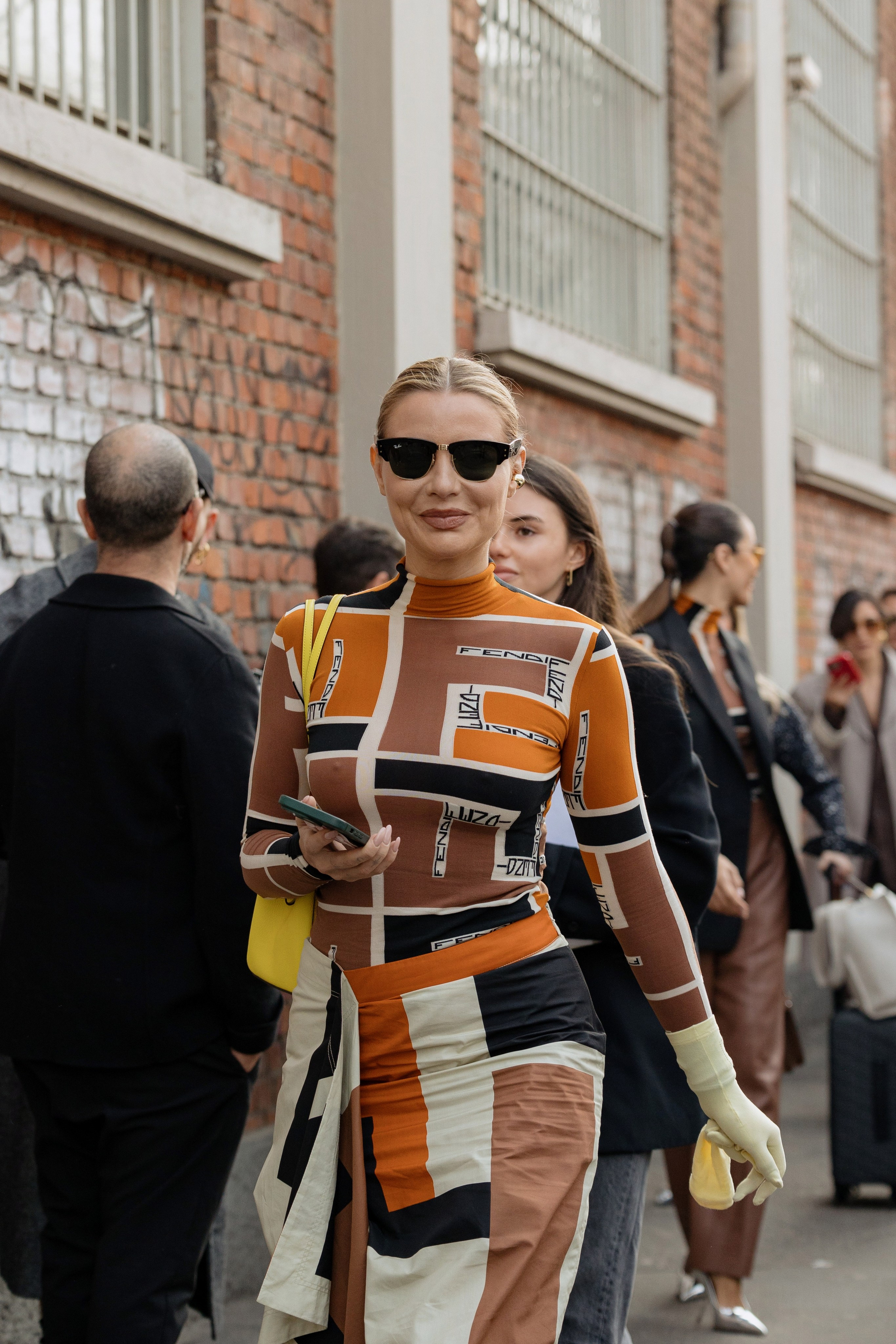 FENDI MFW FALL/WINTER 24/25. Photographer in Milan Ivan Goncharov