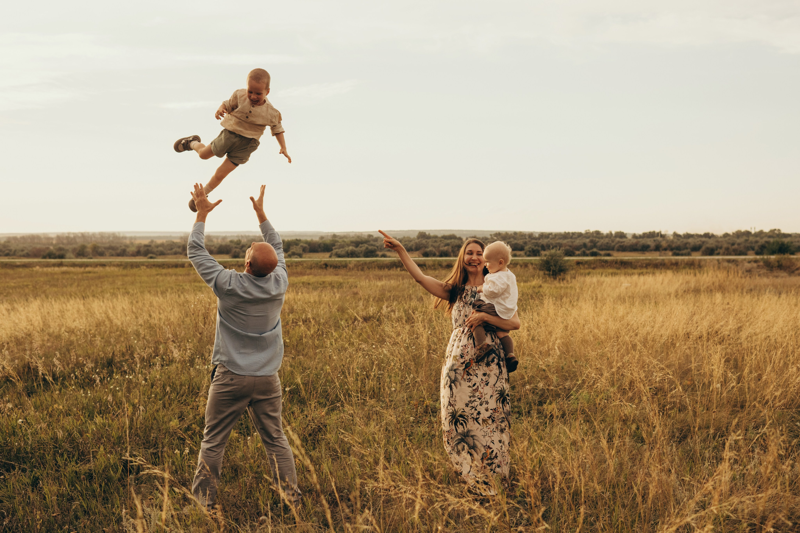 Оля Миша Лев и Никита. Свадебный и семейный фотограф в Самаре Головань Наталья