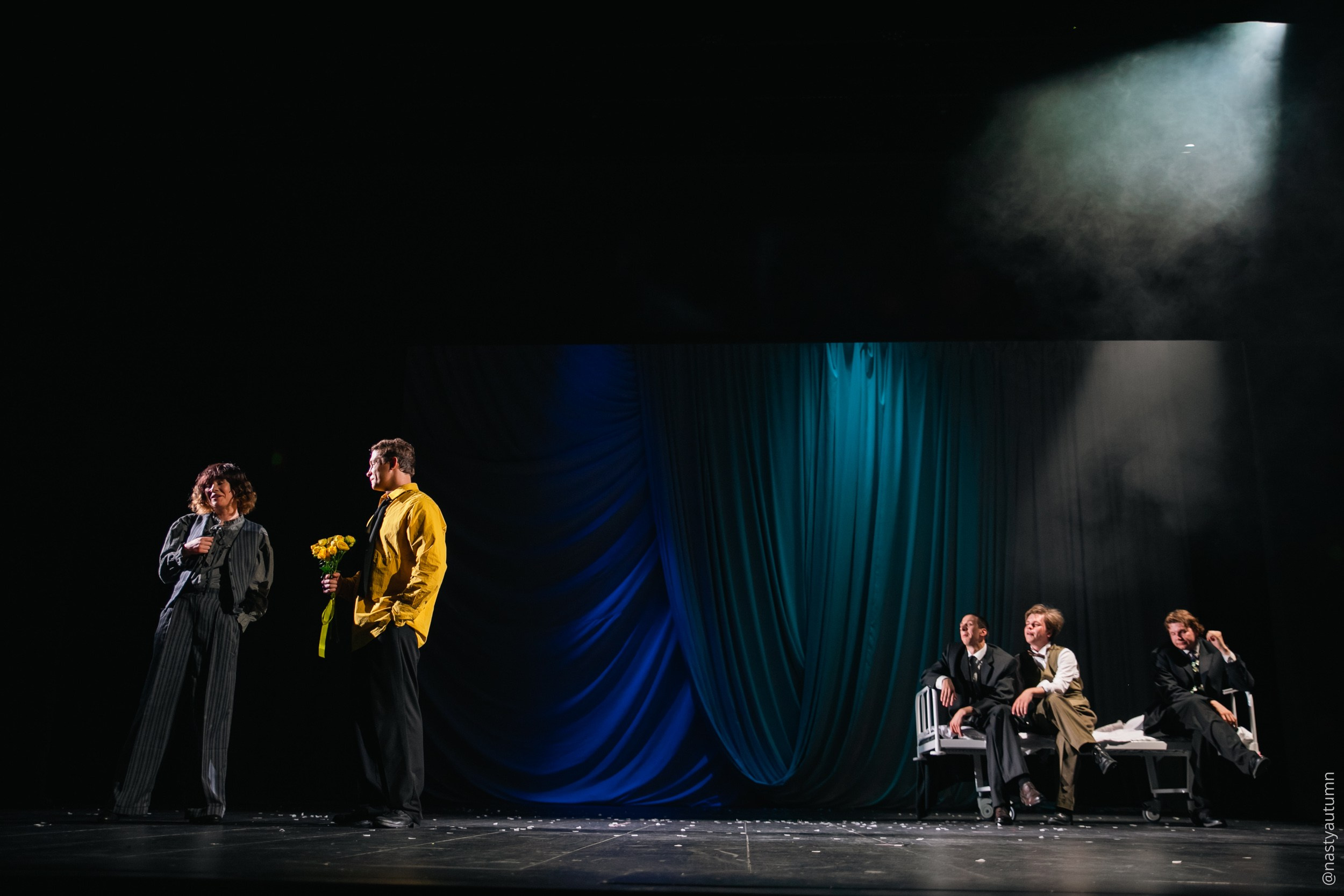 Генеральный прогон «Маяковский. Я сам.». Репортажный и концертный фотограф в Москве Анастасия Осень