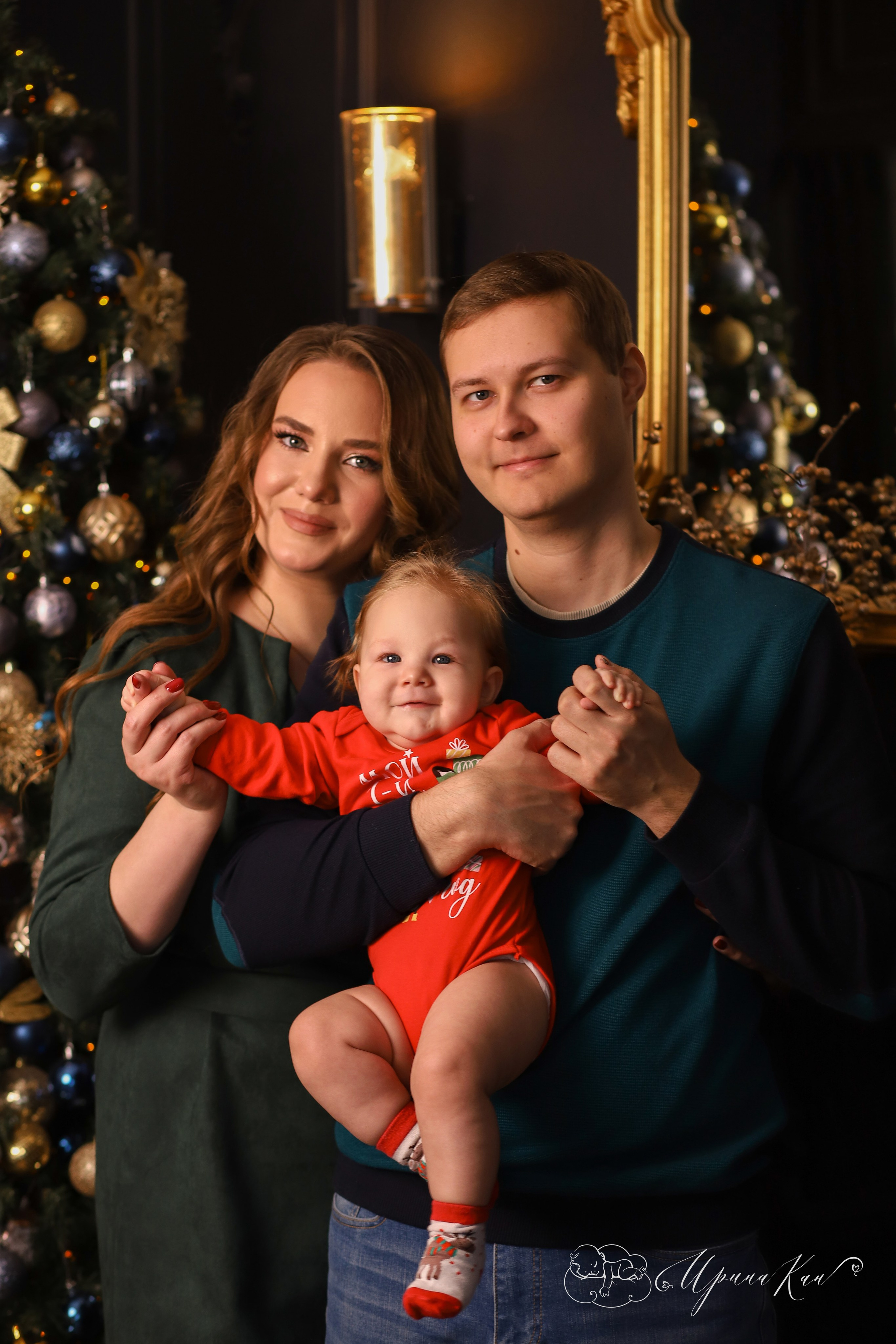 Новогодние фотосессии. Ирина Кан Фотограф новорожденных в Екатеринбурге