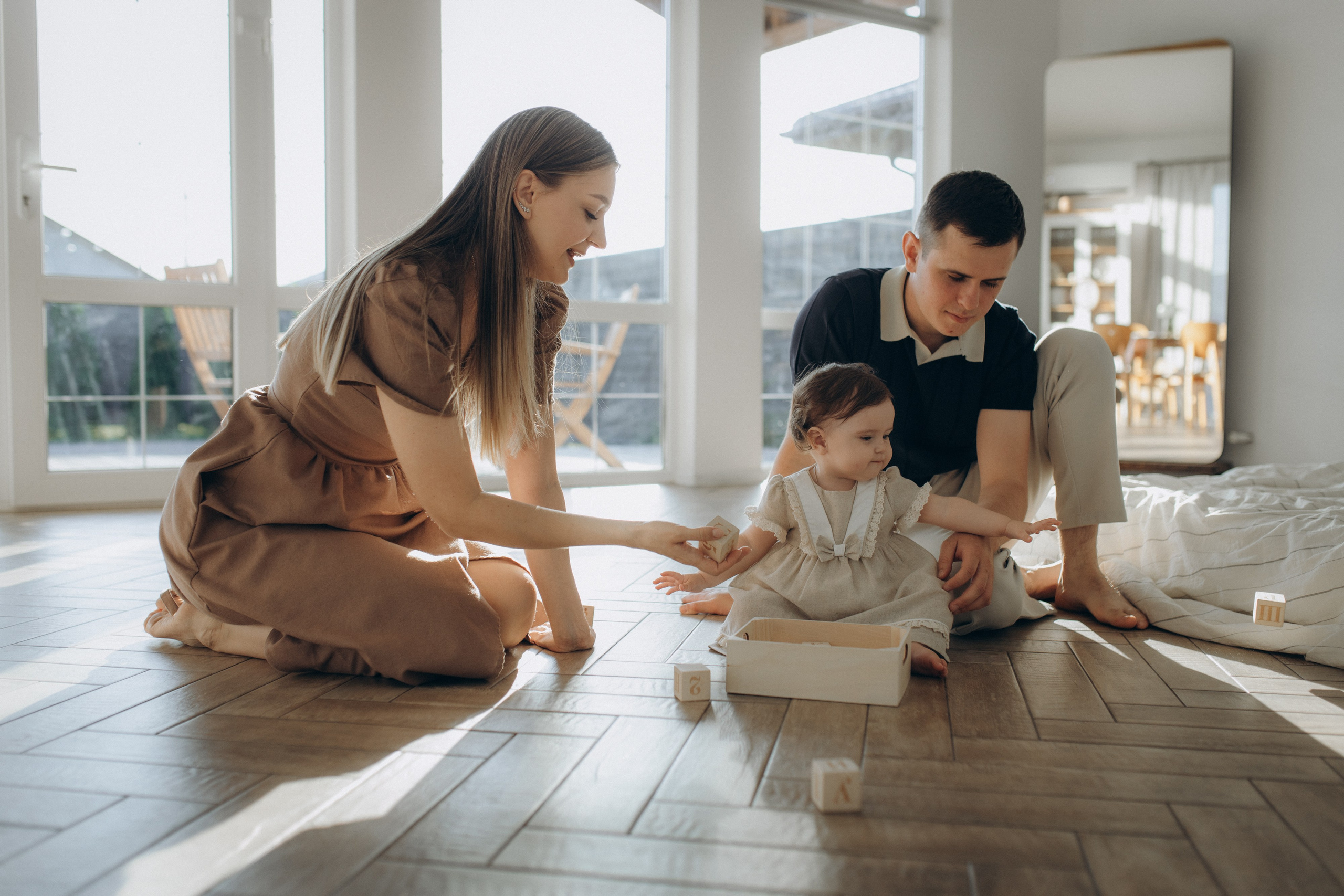 Настя, Артем и София. Семейный фотограф и фотограф на роды в Ростове-на-Дону Мухина Виктория