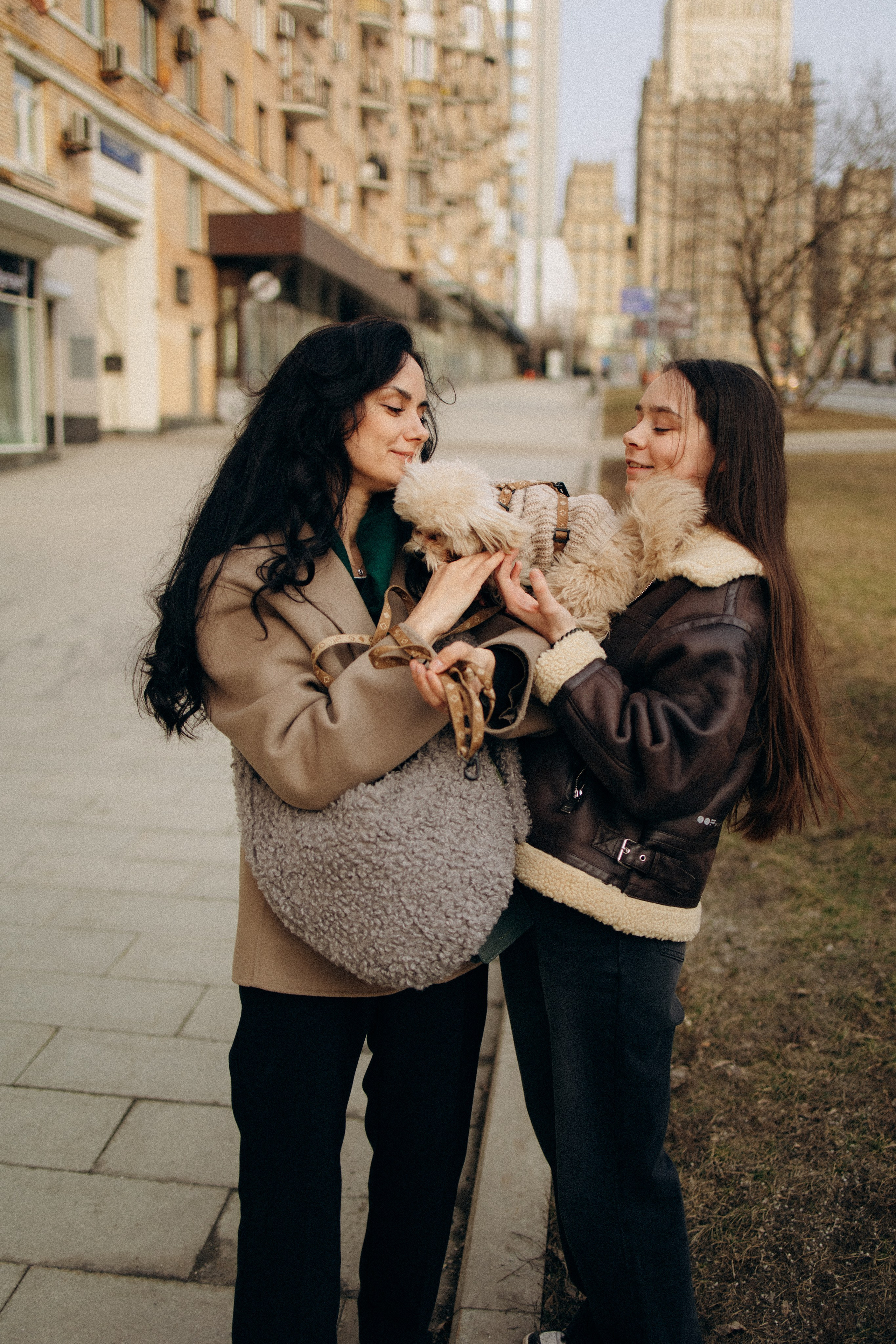 Маша, Лиза и Луна. Фотораф — анималист Мария Шистка