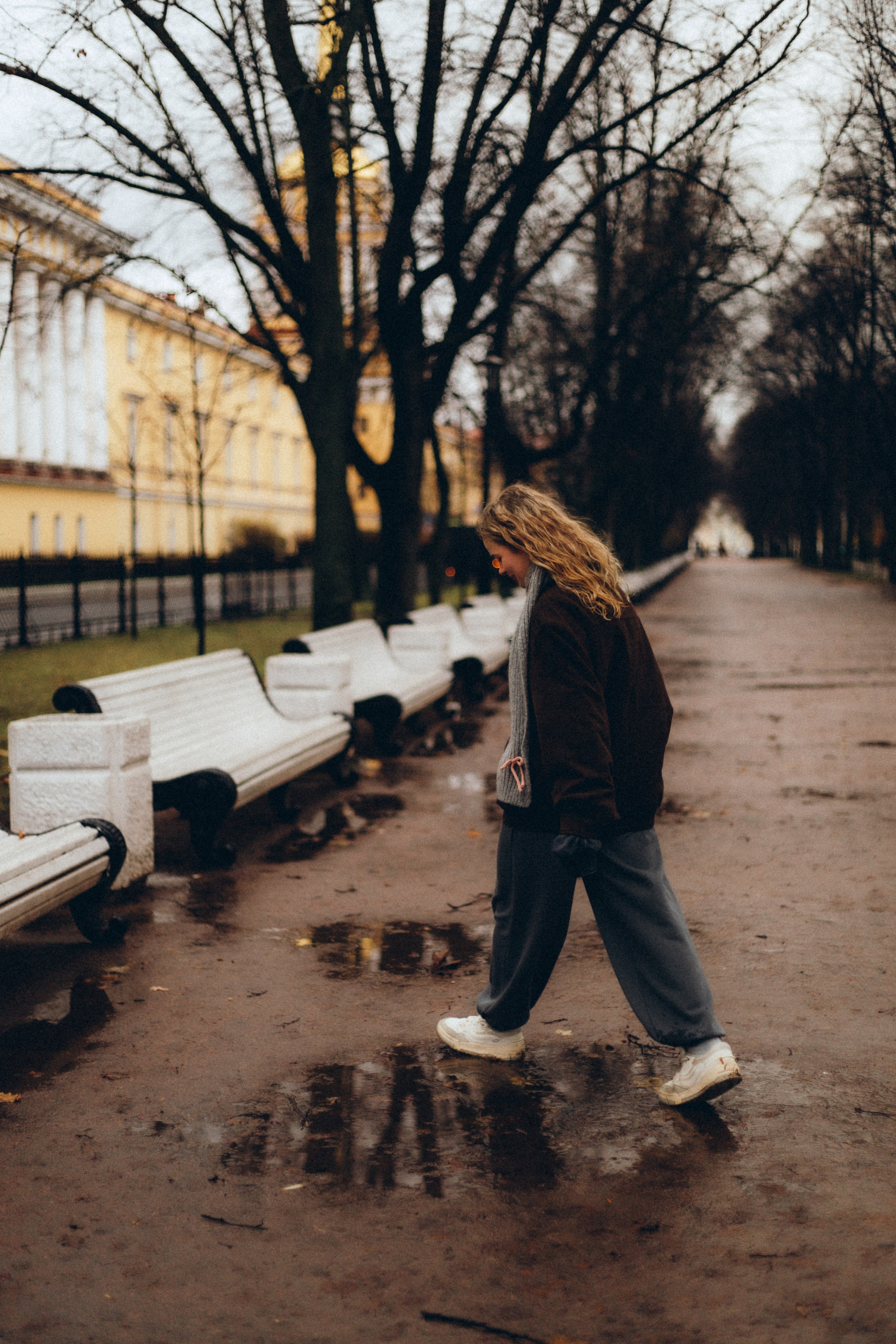 Лиза осенняя прогулка по Питеру. Фотограф Санкт-Петербург Князева Елизавета