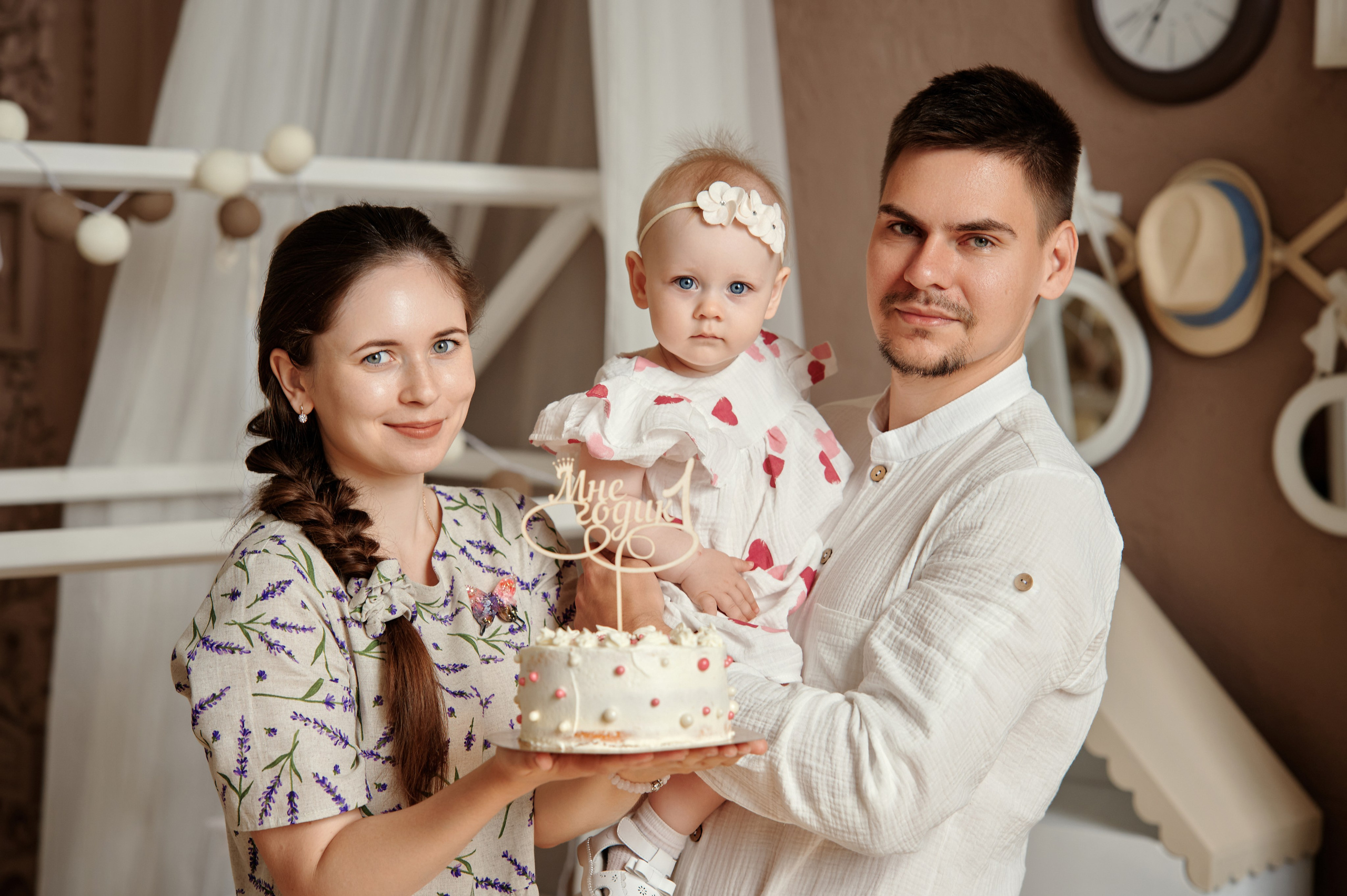 Машеньке 1 год. Фотограф в Воронеже Тазаева Светлана