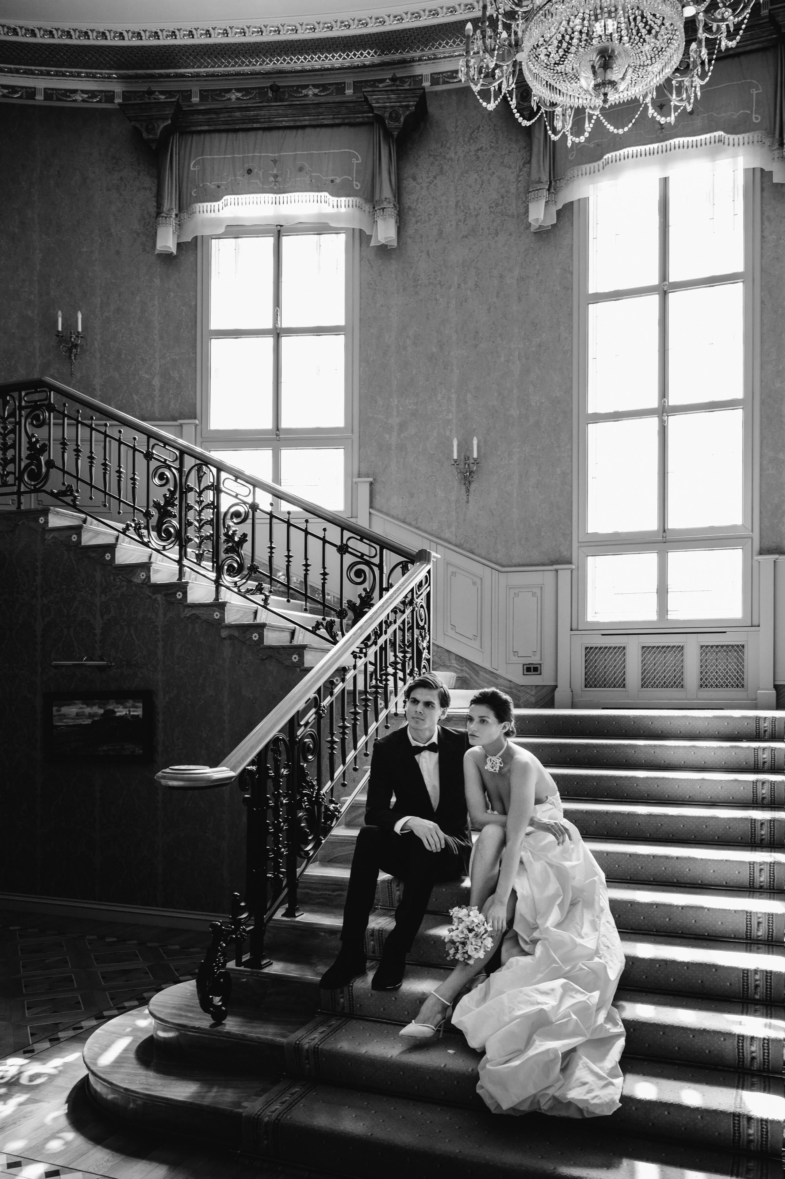 Morning at Michetti. Wedding photographer in Moscow and around the world Andrey Medvednikov