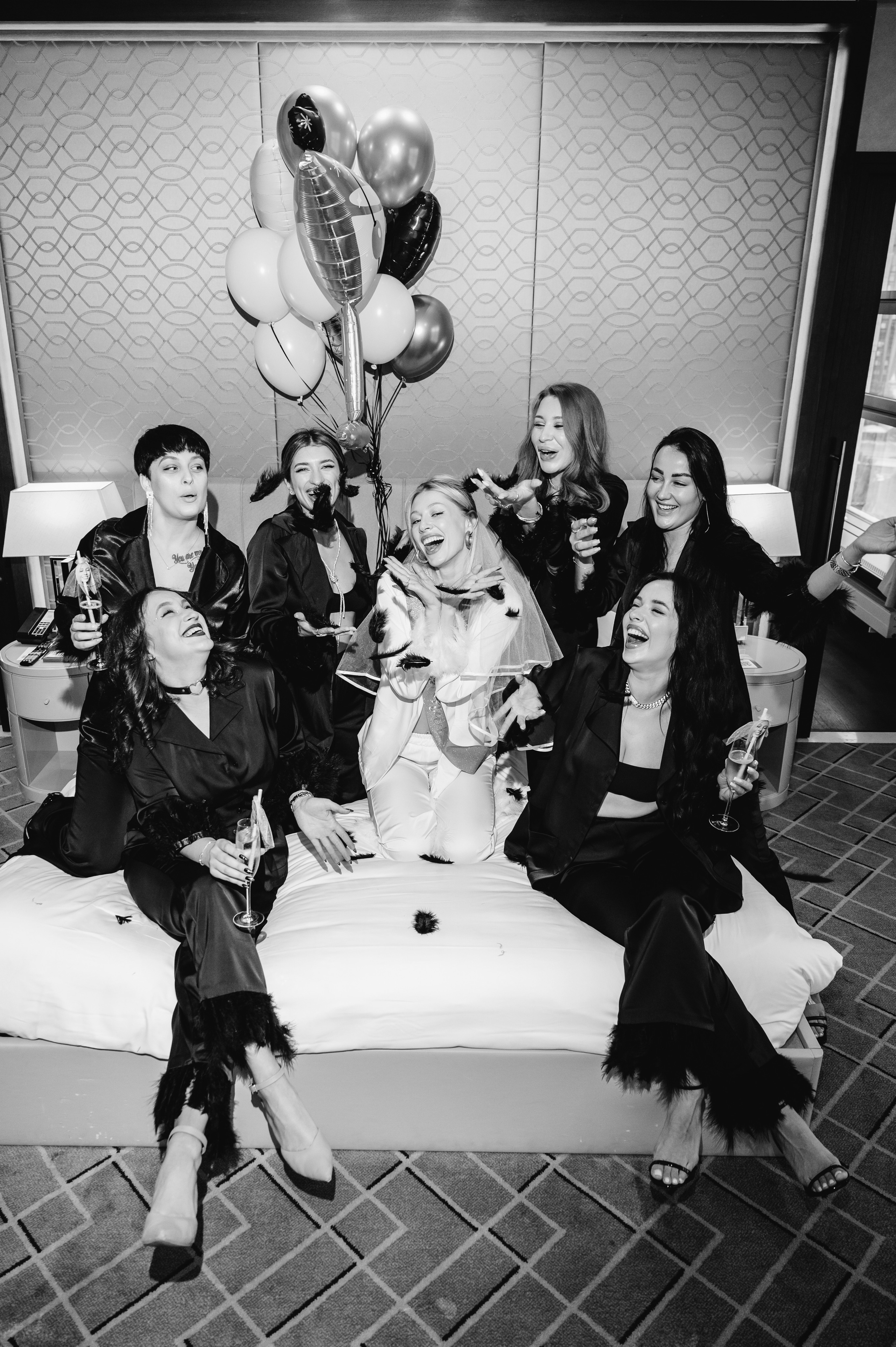 Bachelorette party at Hyatt regency. Wedding photographer in Moscow and around the world Andrey Medvednikov