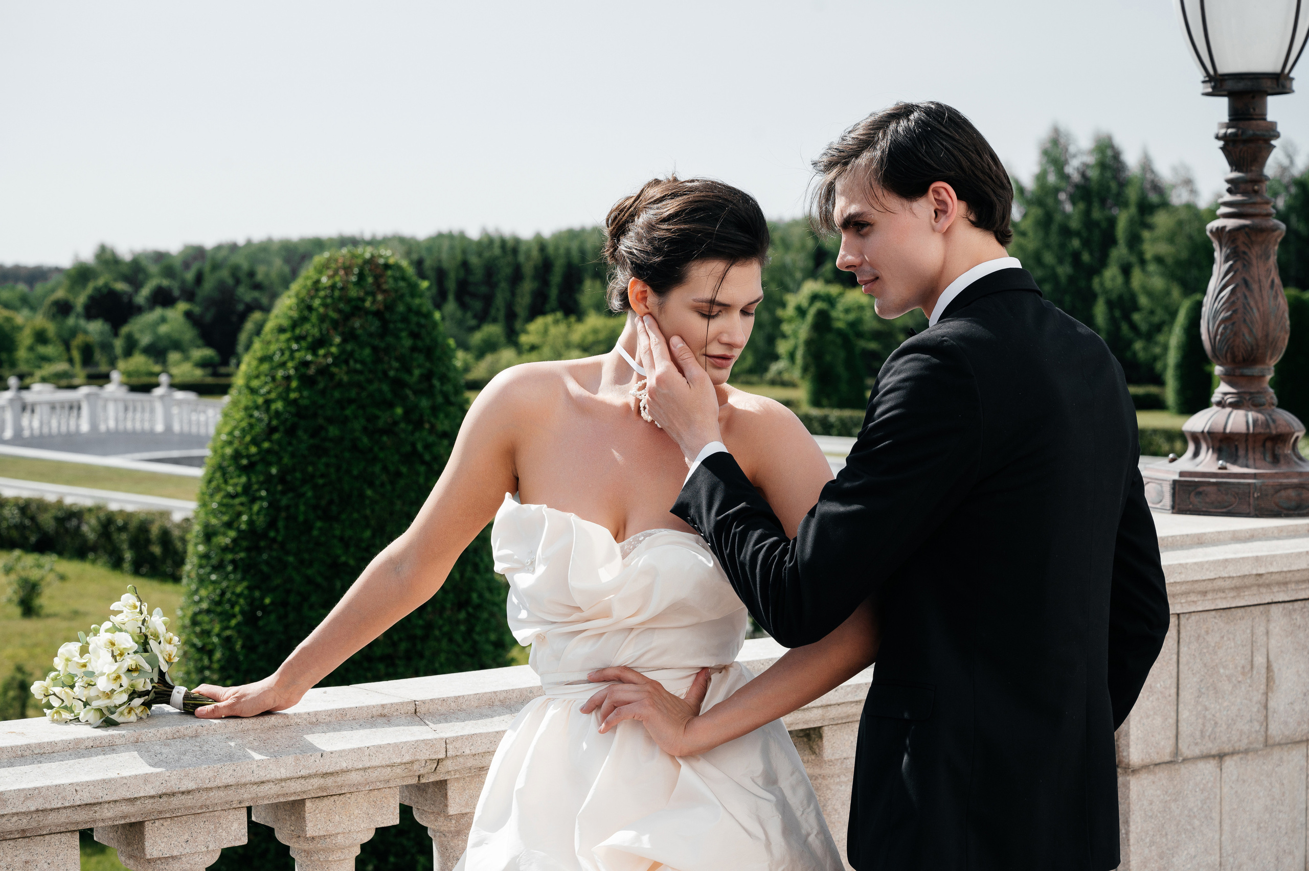 Morning at Michetti. Wedding photographer in Moscow and around the world Andrey Medvednikov